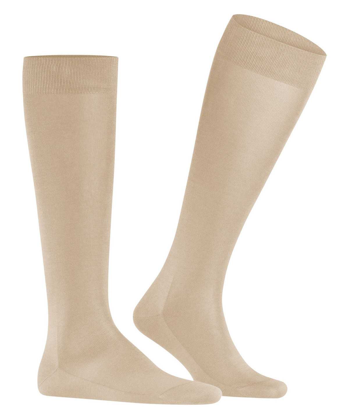 Men Falke Tiago Knee-high Socks Socks Beige | SHULXT489