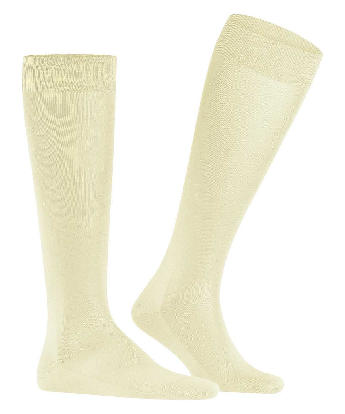 Men Falke Tiago Knee-high Socks Socks Beige | ZXQVHT946