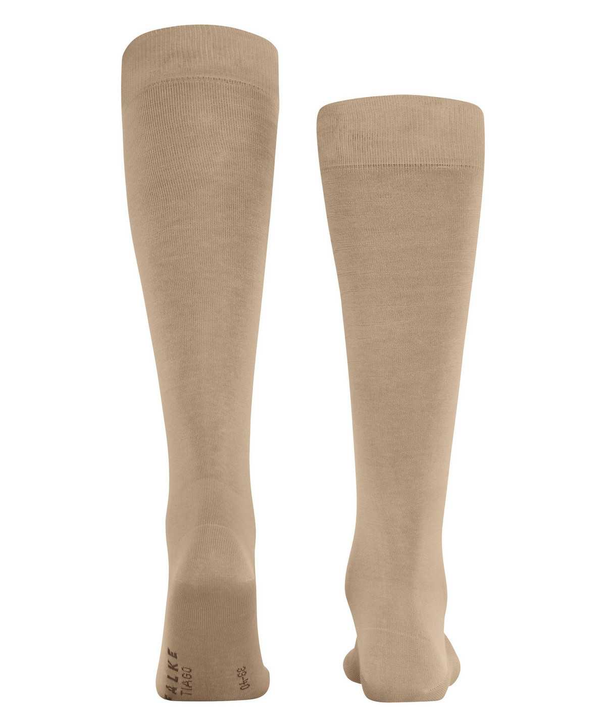 Men Falke Tiago Knee-high Socks Socks Beige | QWGPOV970