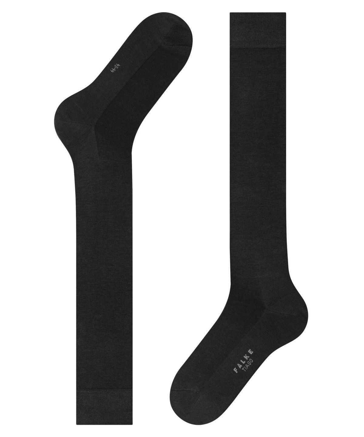 Men Falke Tiago Knee-high Socks Socks Black | DYNTOP706