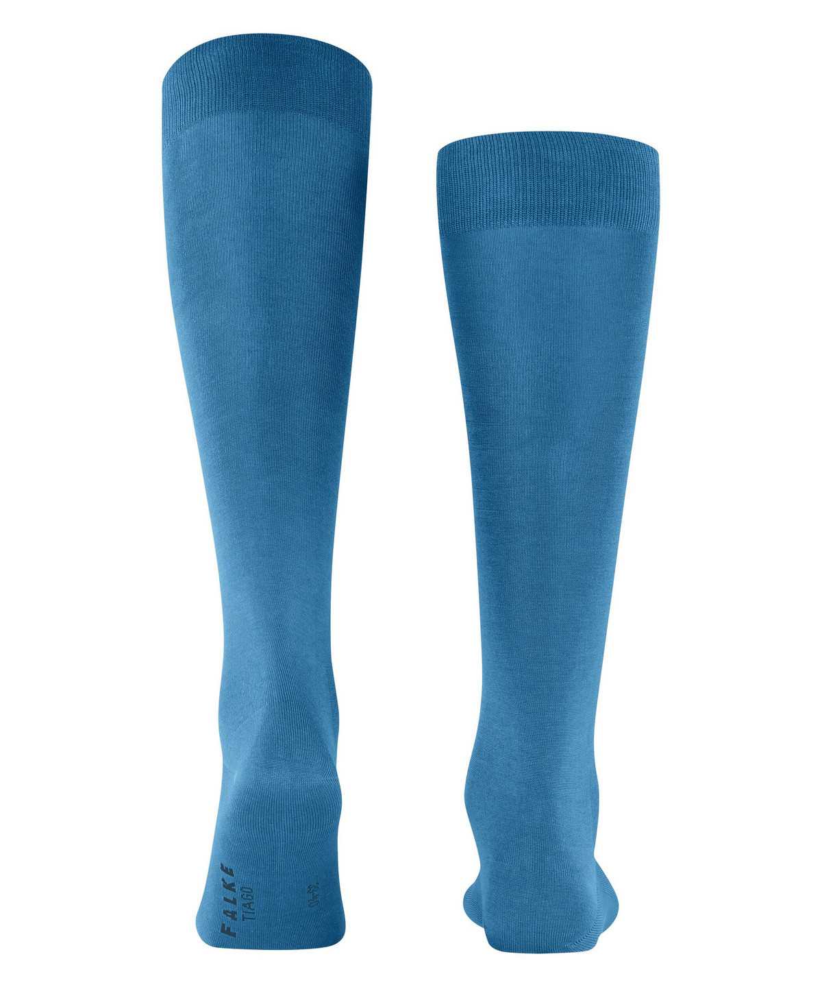 Men Falke Tiago Knee-high Socks Socks Blue | PCUHYN437