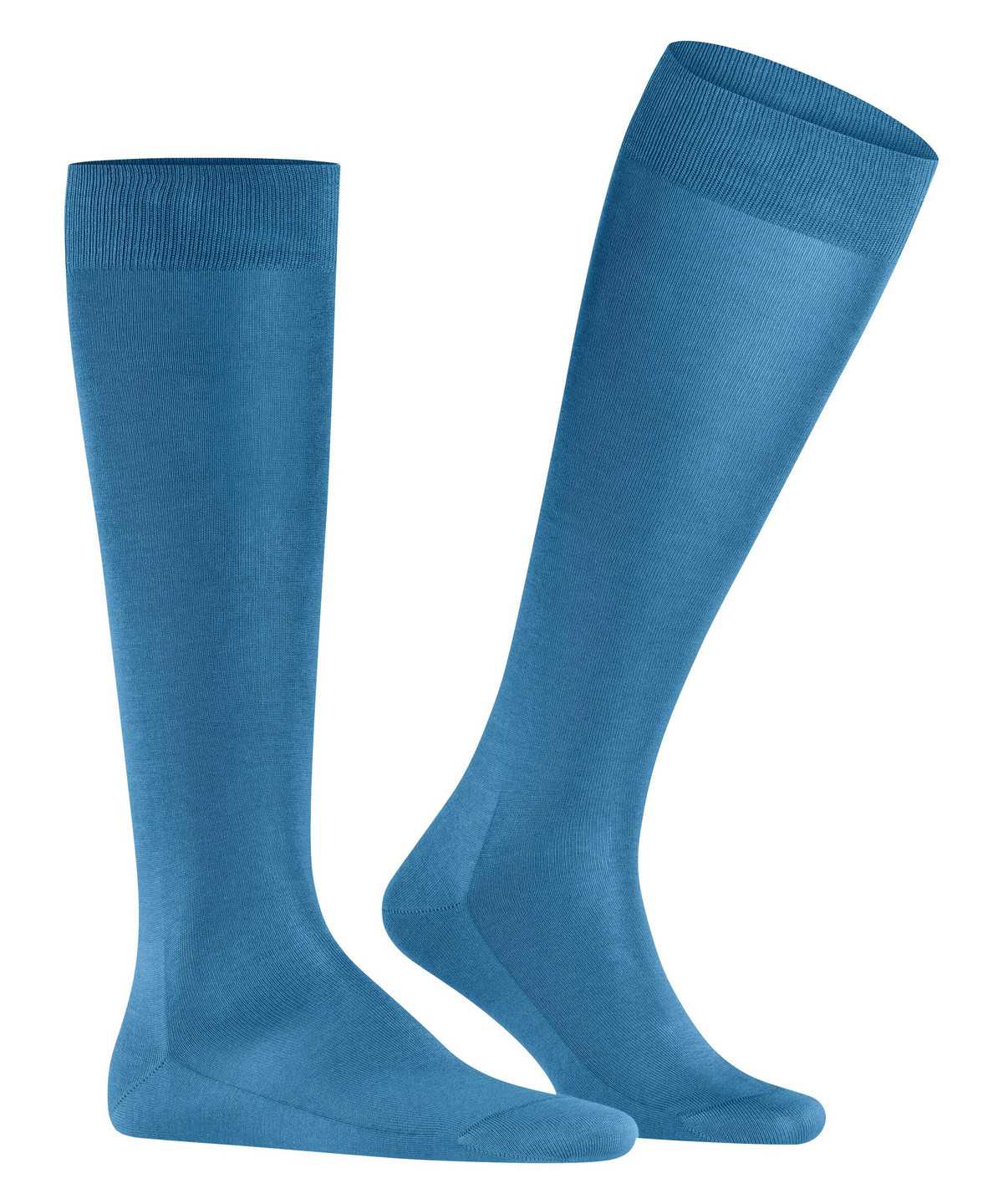 Men Falke Tiago Knee-high Socks Socks Blue | PCUHYN437