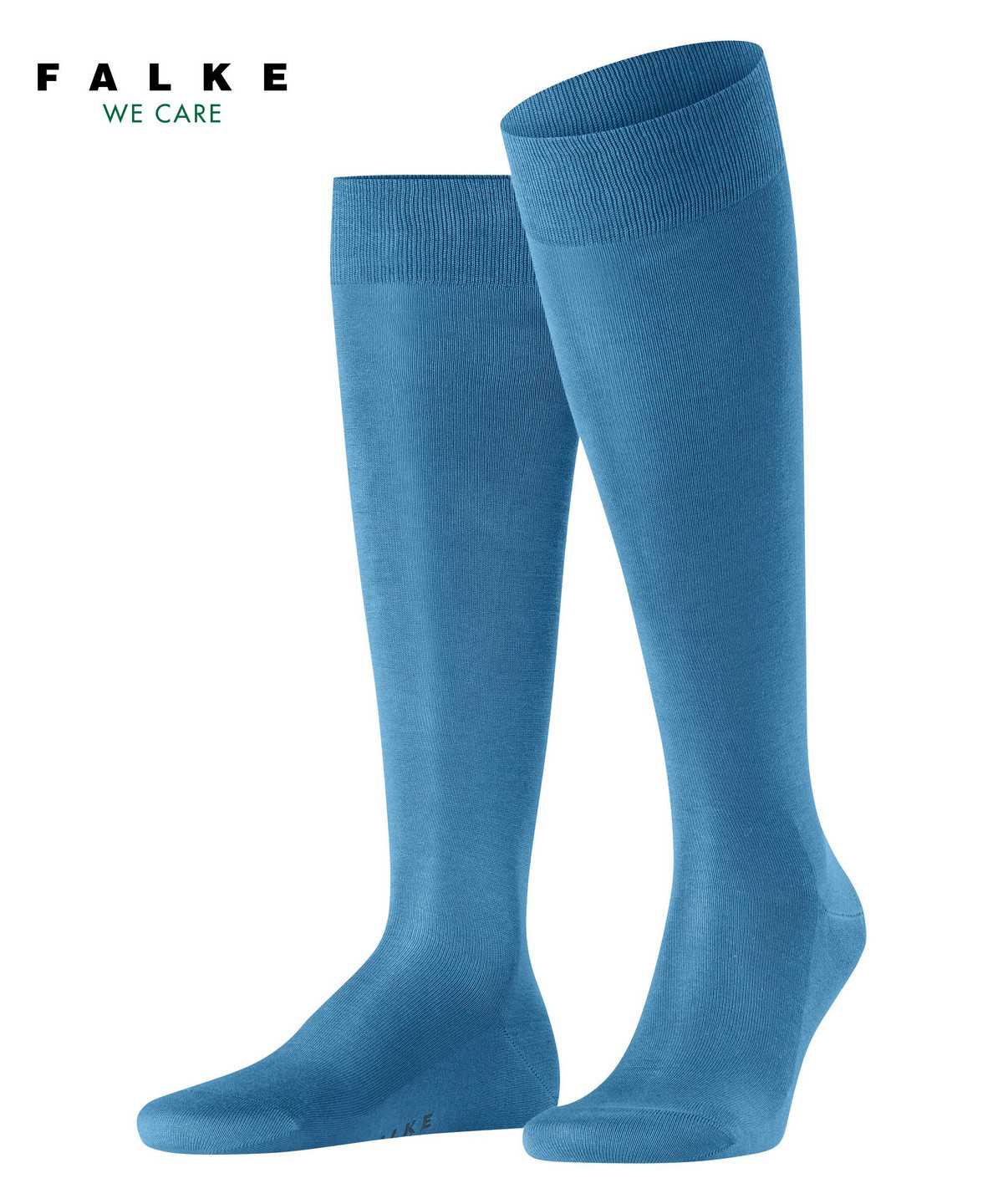 Men Falke Tiago Knee-high Socks Socks Blue | PCUHYN437