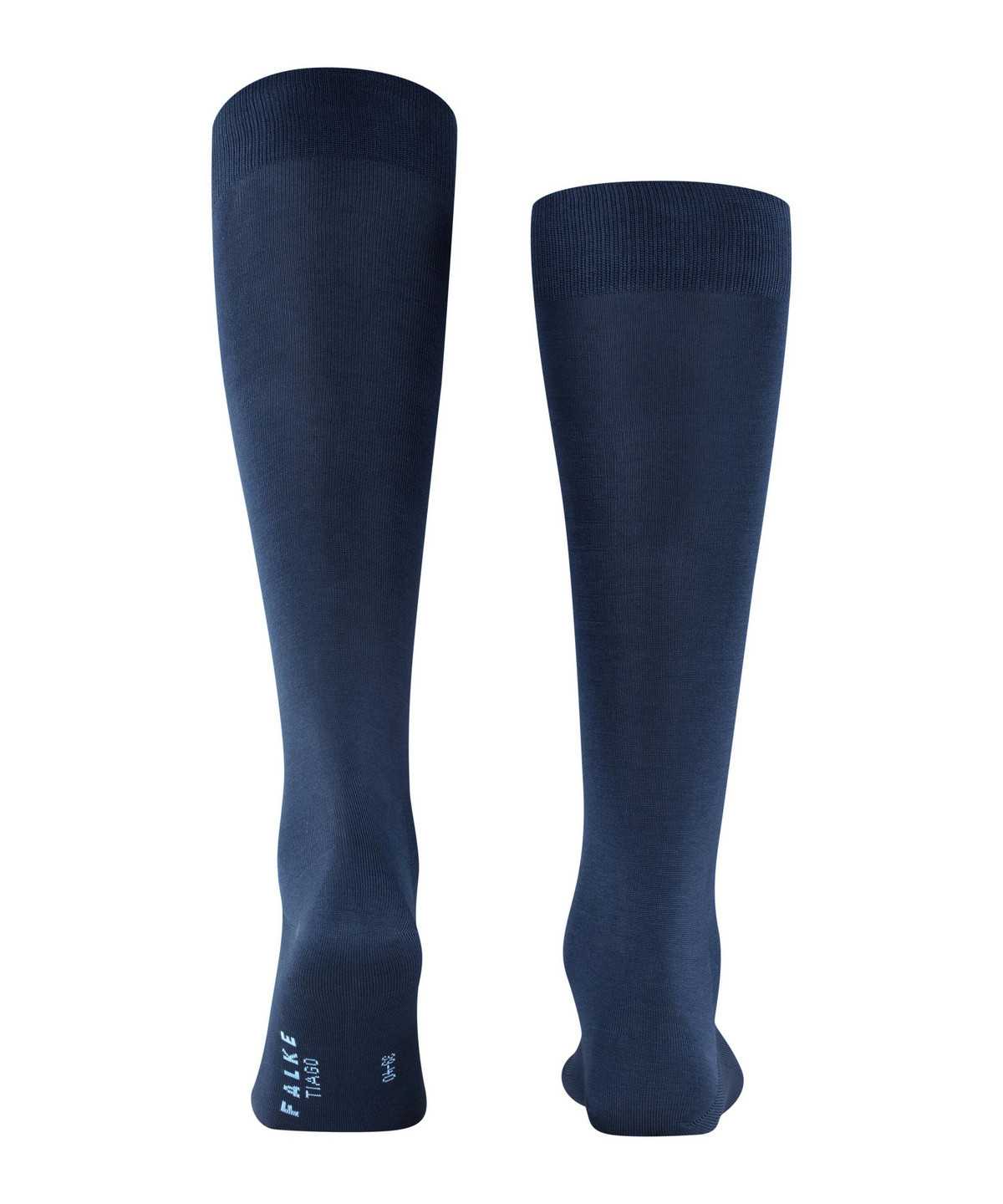 Men Falke Tiago Knee-high Socks Socks Blue | YBSNDZ487