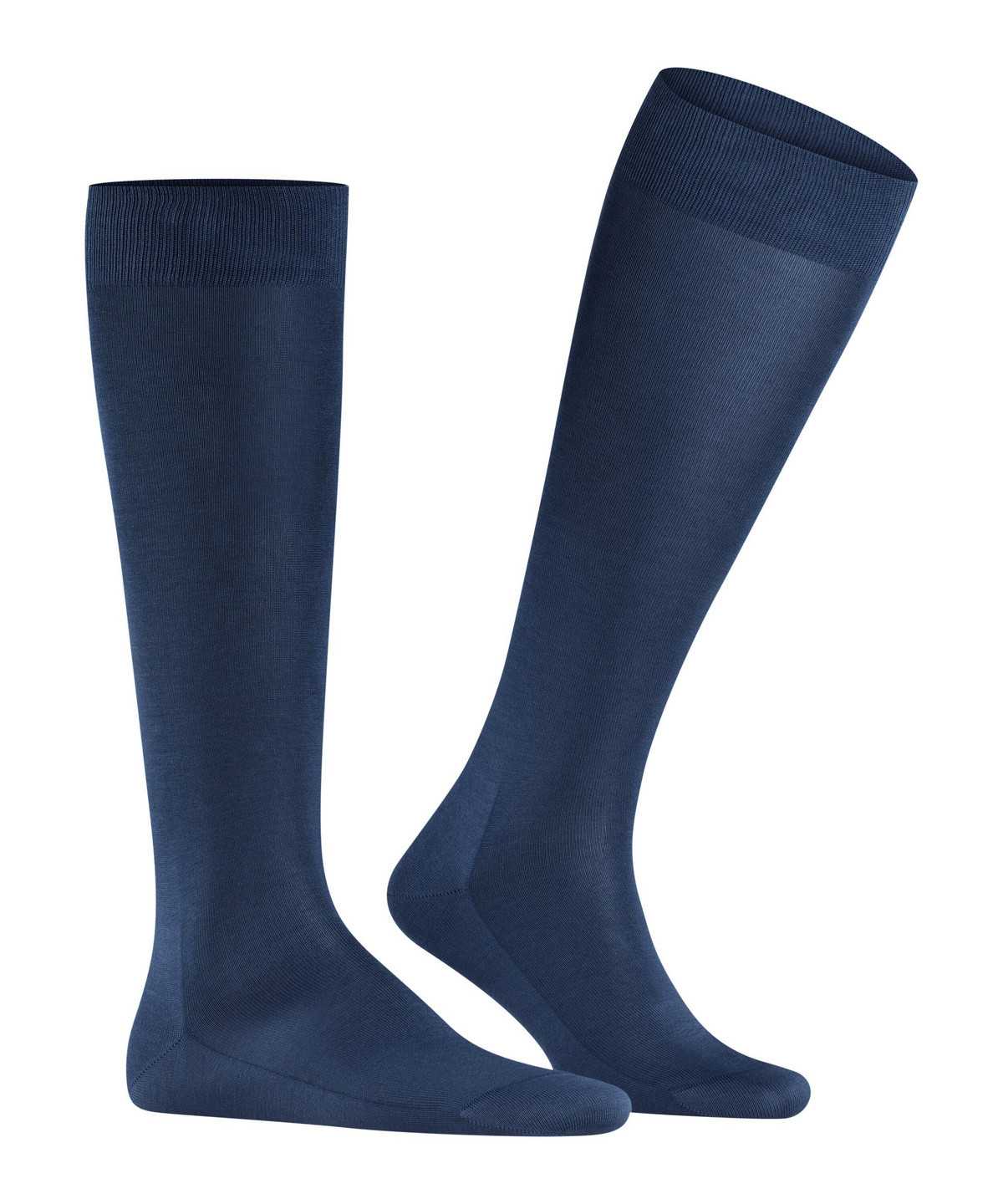 Men Falke Tiago Knee-high Socks Socks Blue | YBSNDZ487