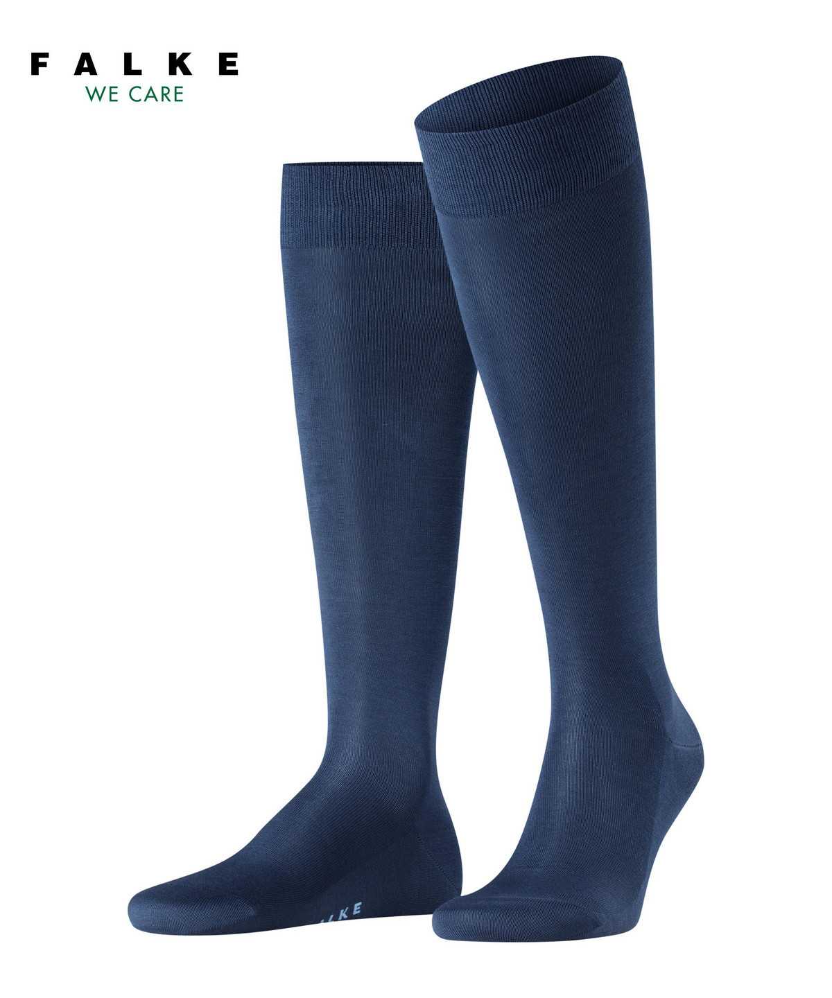 Men Falke Tiago Knee-high Socks Socks Blue | YBSNDZ487