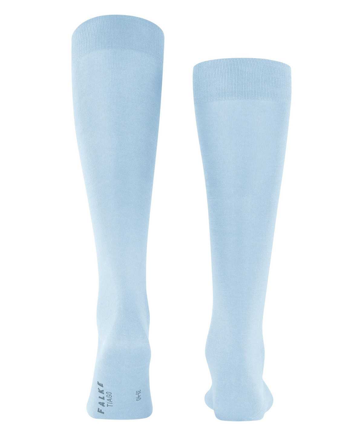 Men Falke Tiago Knee-high Socks Socks Blue | VXRJEC590