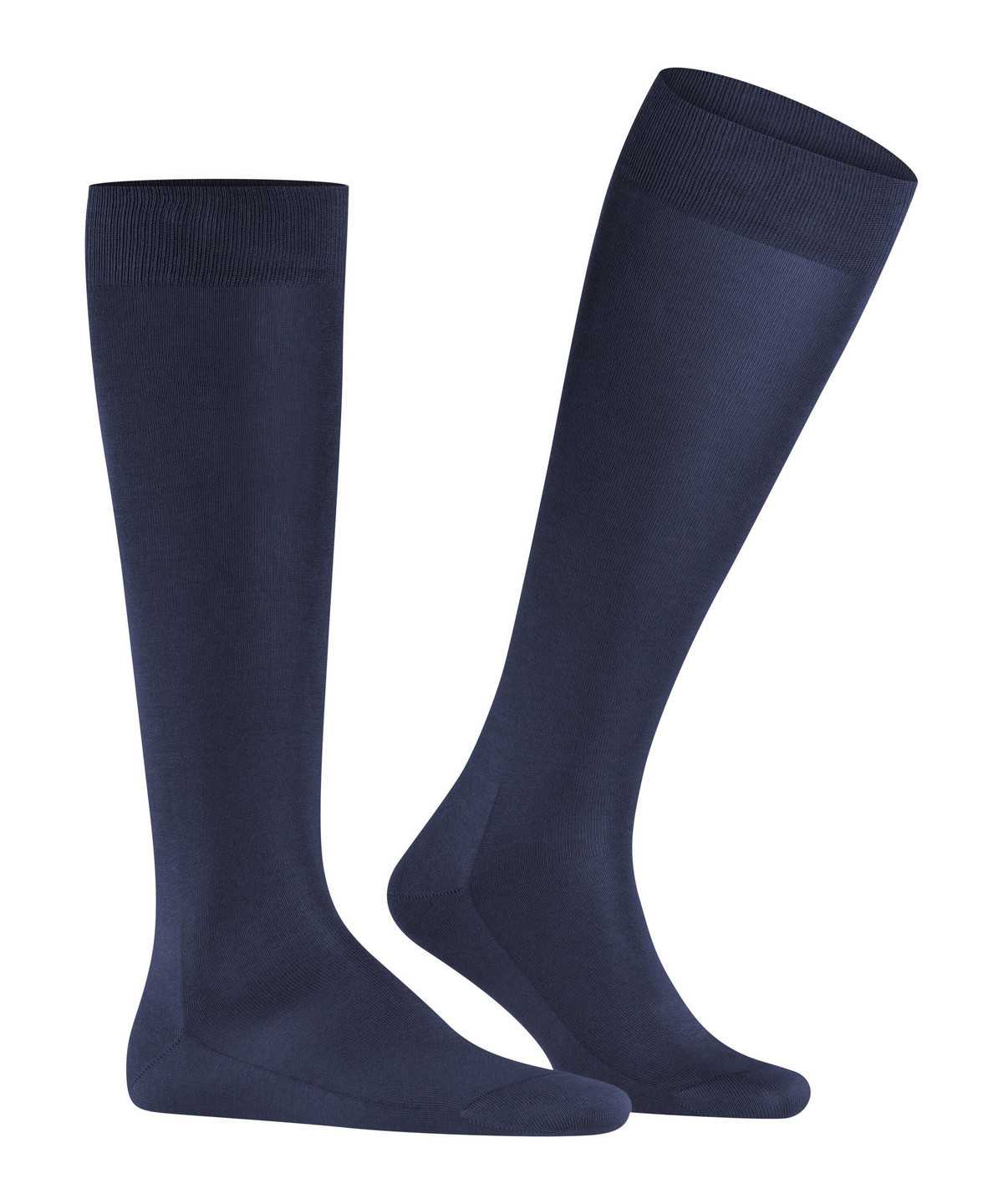 Men Falke Tiago Knee-high Socks Socks Blue | HMLJVO923