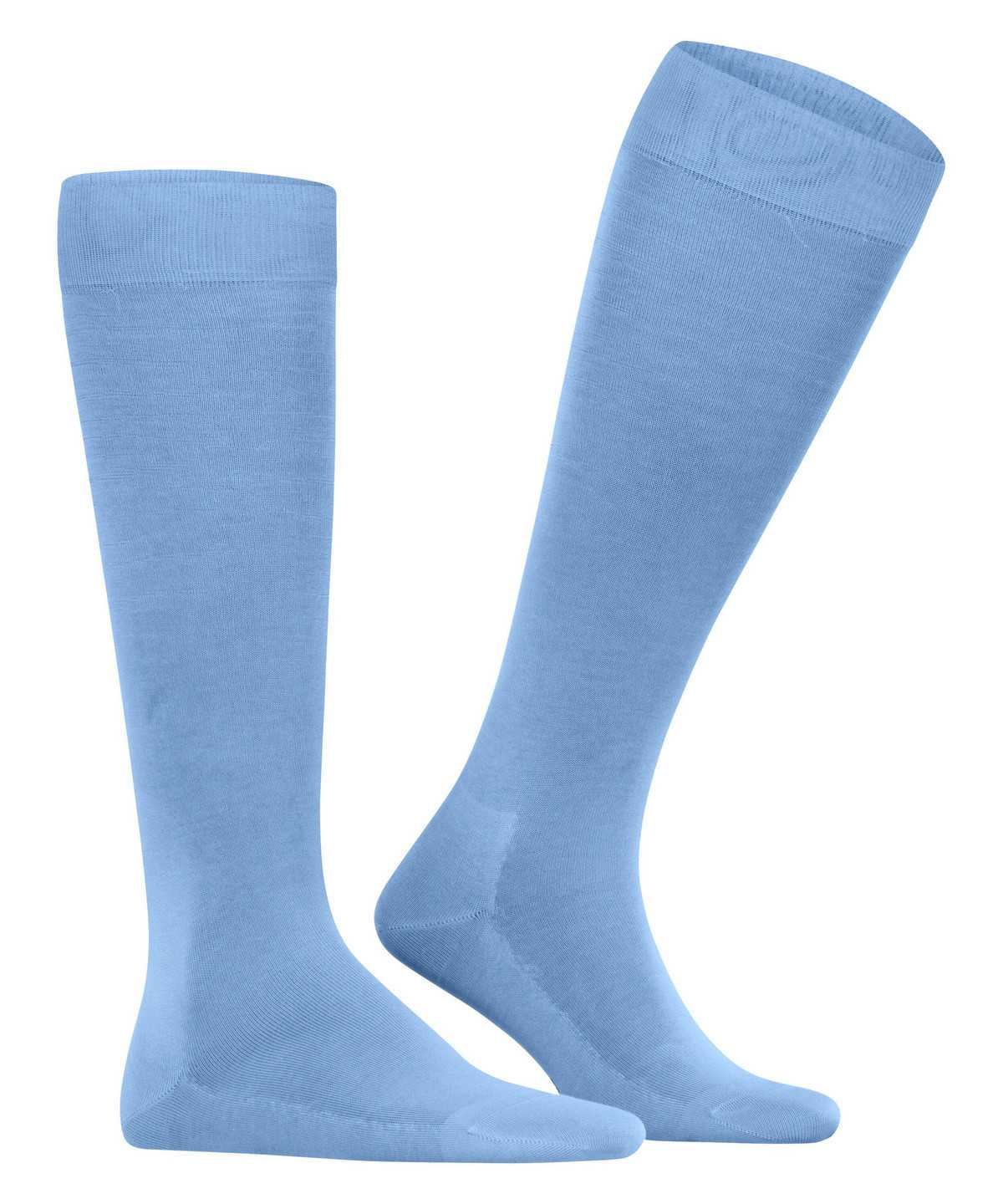 Men Falke Tiago Knee-high Socks Socks Blue | WBXVEU742