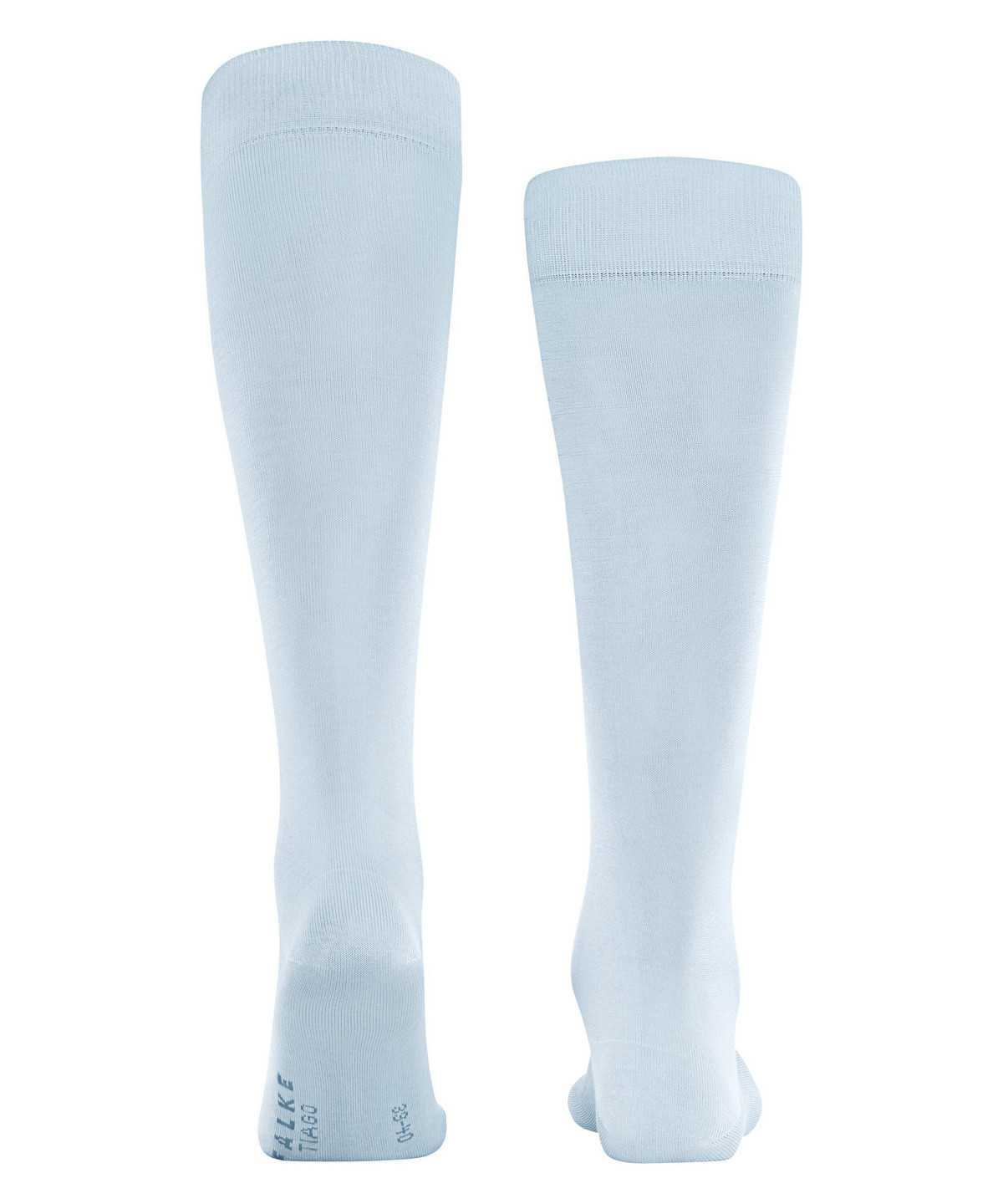 Men Falke Tiago Knee-high Socks Socks Blue | VHQDUF670