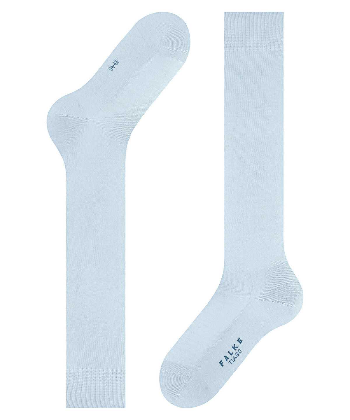 Men Falke Tiago Knee-high Socks Socks Blue | VHQDUF670