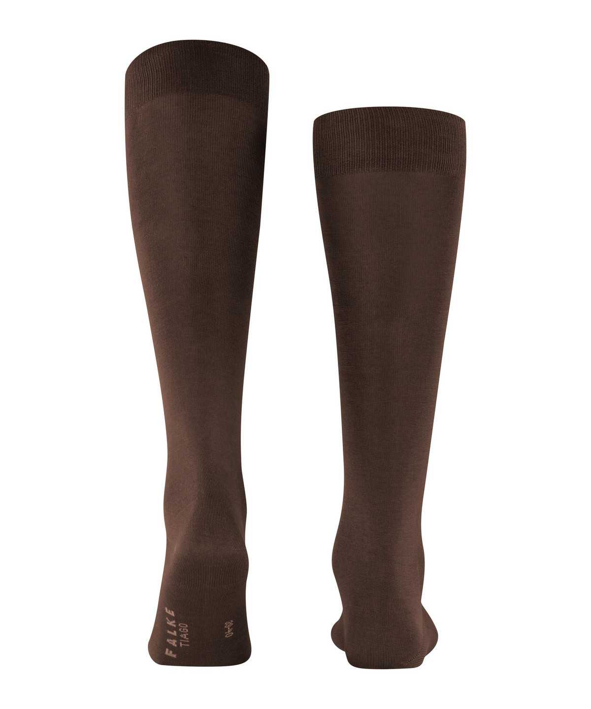 Men Falke Tiago Knee-high Socks Socks Brown | OYNEFB579