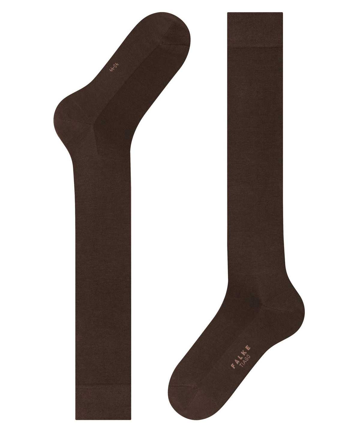 Men Falke Tiago Knee-high Socks Socks Brown | OYNEFB579