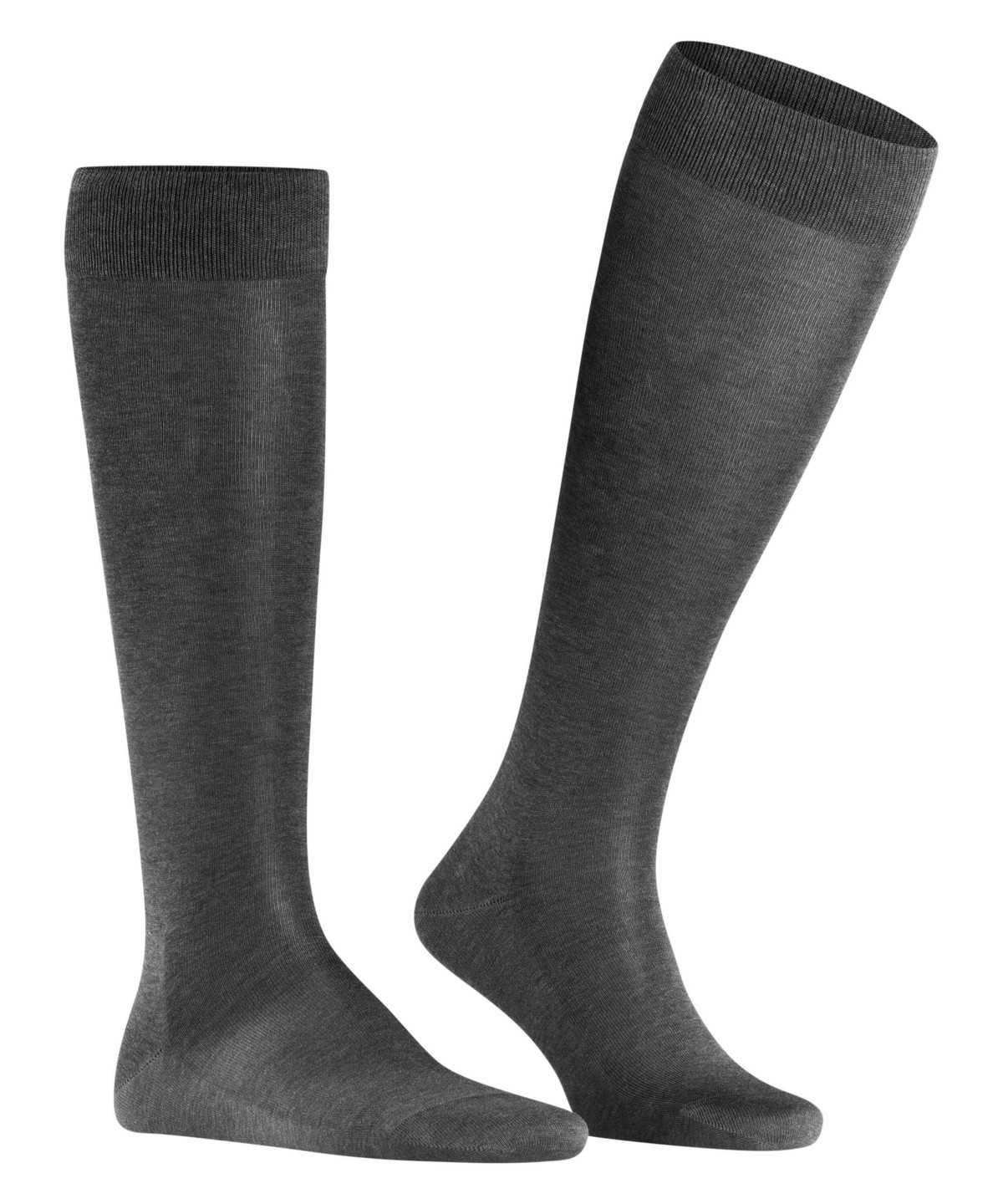 Men Falke Tiago Knee-high Socks Socks Grey | HPGFUR035