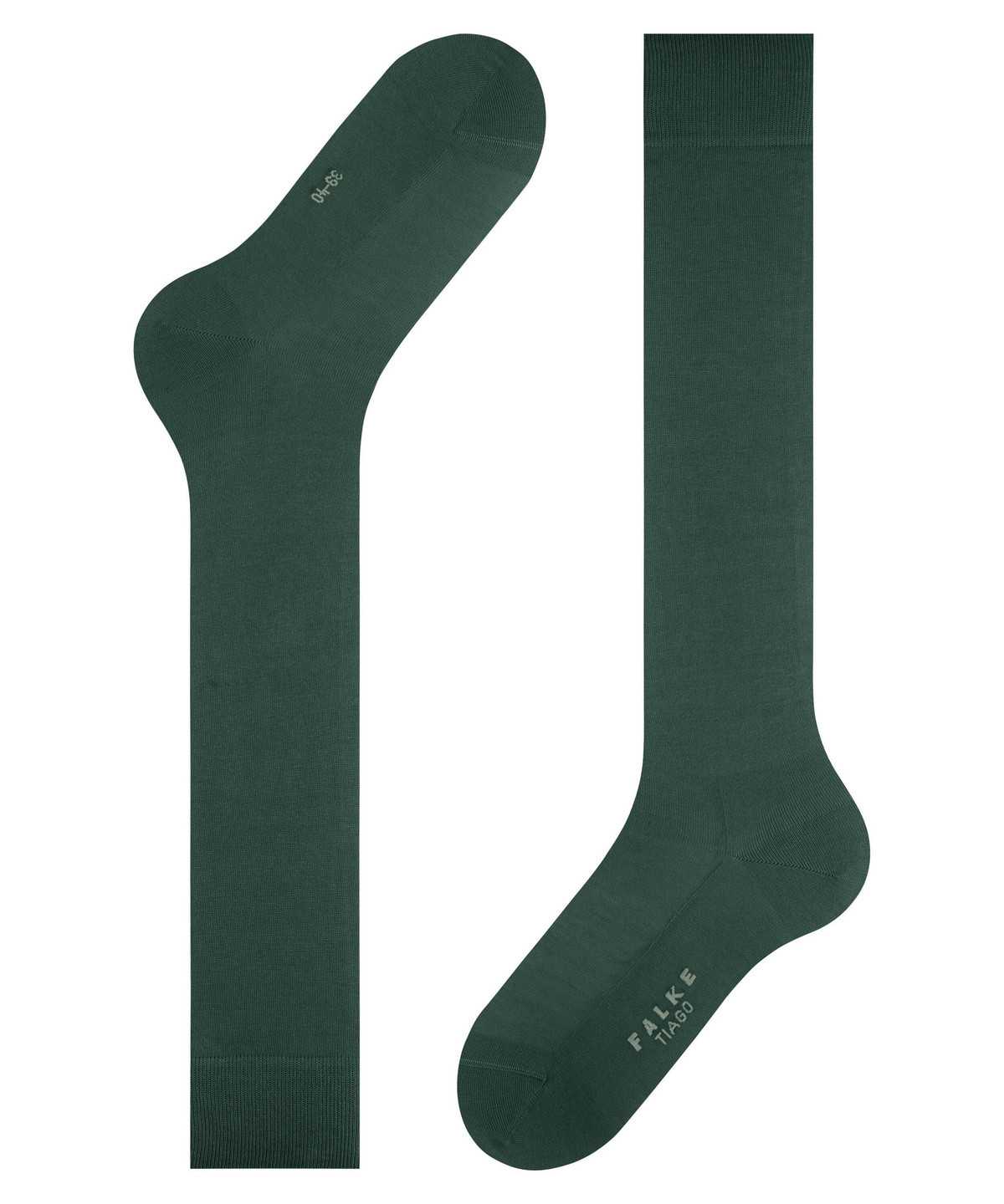 Men Falke Tiago Knee-high Socks Socks Green | XGJHFM037