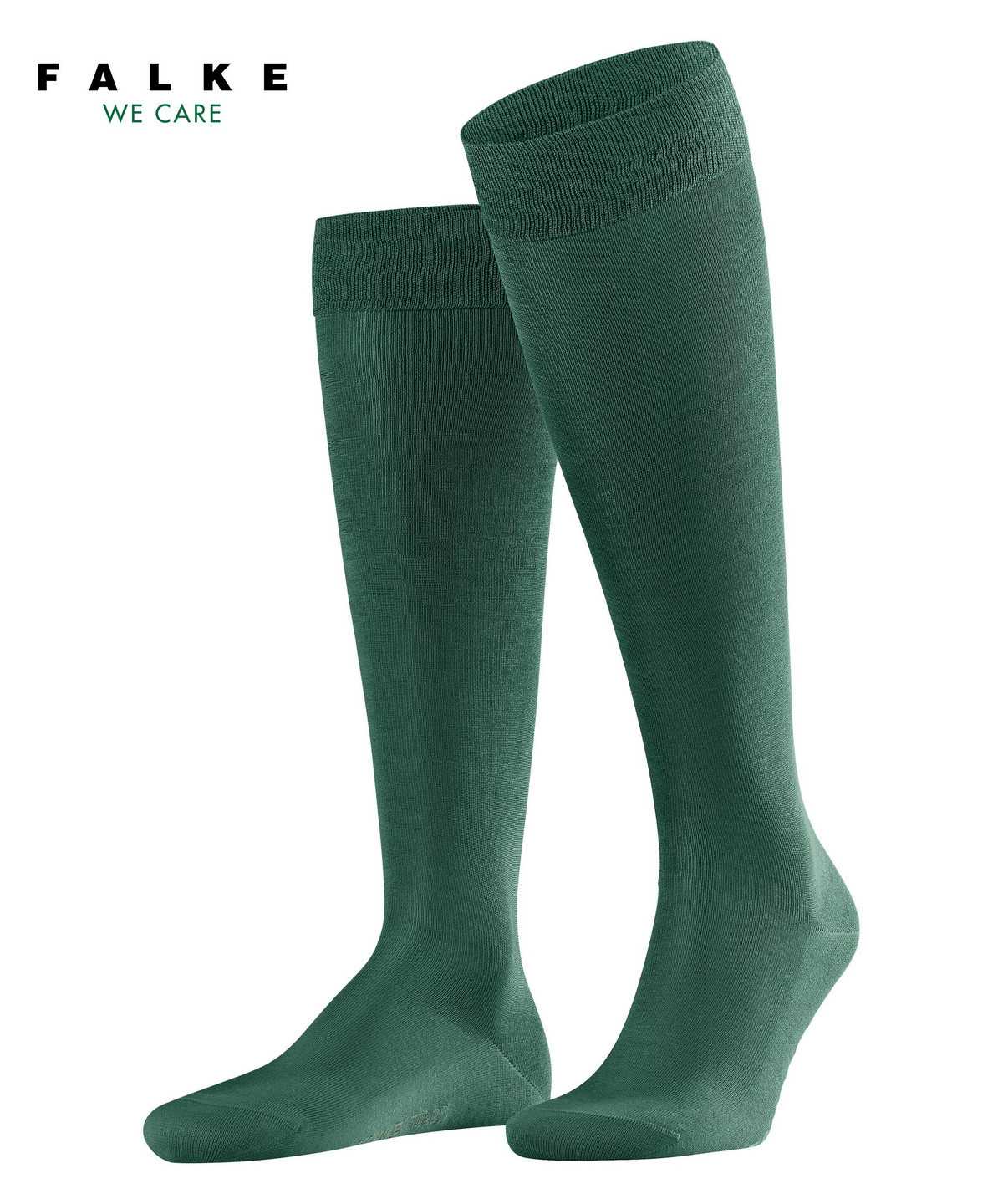 Men Falke Tiago Knee-high Socks Socks Green | XGJHFM037