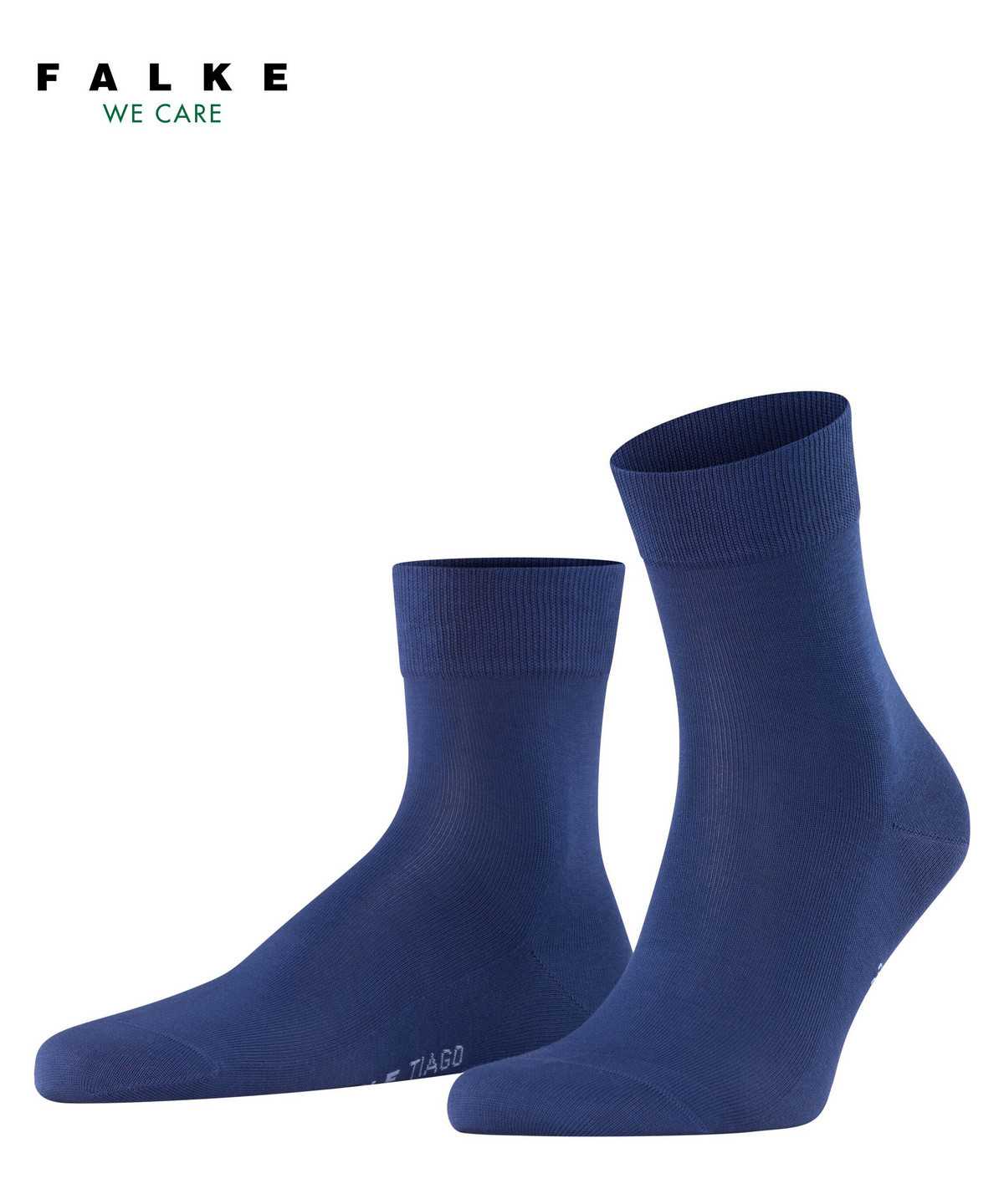 Men Falke Tiago Short sock Socks Blue | GMOPXW295