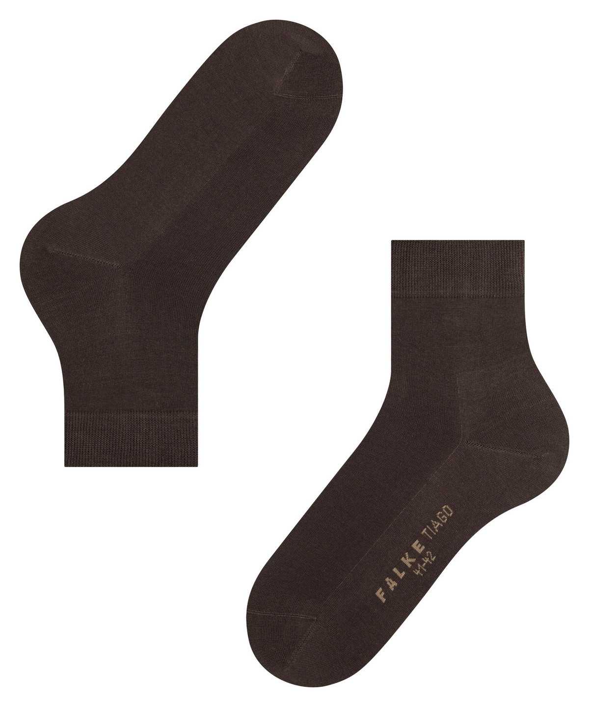 Men Falke Tiago Short sock Socks Brown | UDHOEJ460