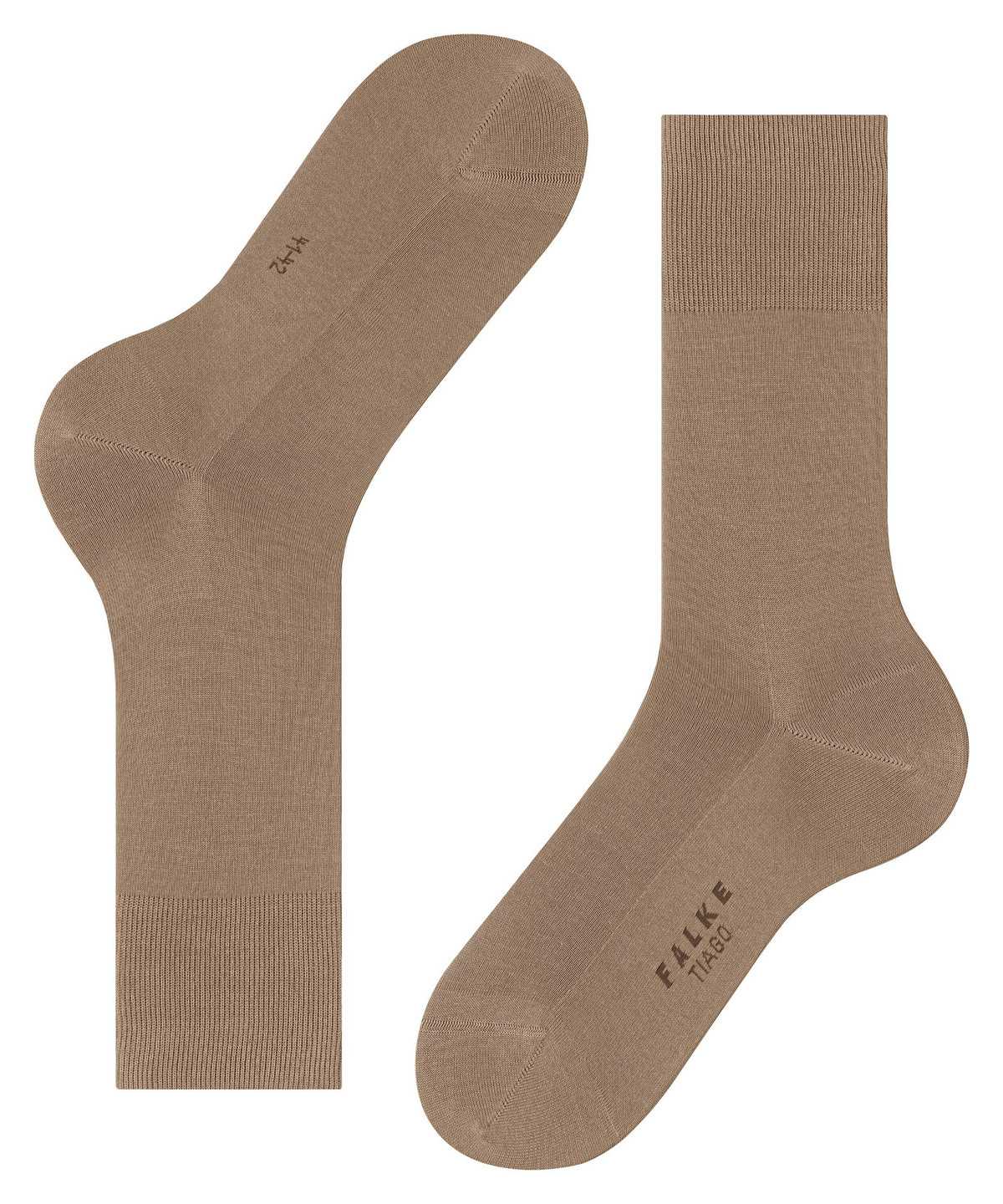 Men Falke Tiago Socks Socks Brown | ECGRFH267