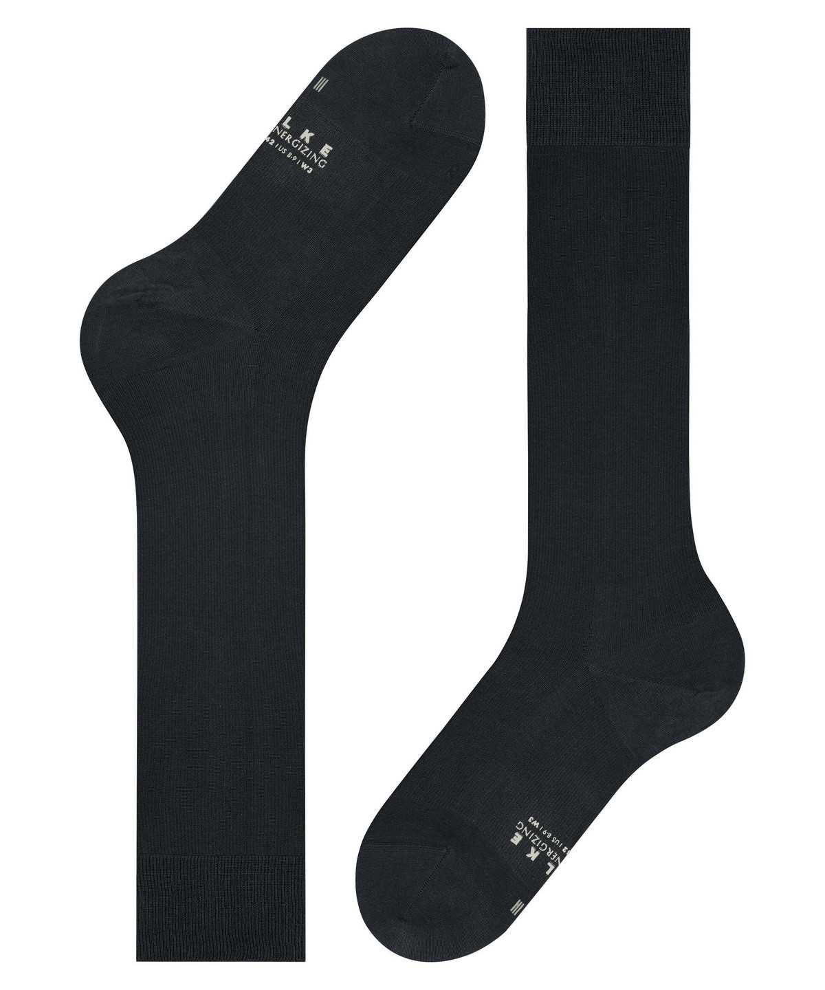 Men Falke Ultra Energizing Knee-high Socks Socks Black | IZSHWV936