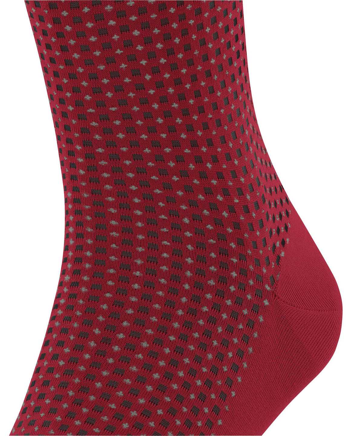 Men Falke Uptown Tie Knee-high Socks Socks Red | YKLOBW679