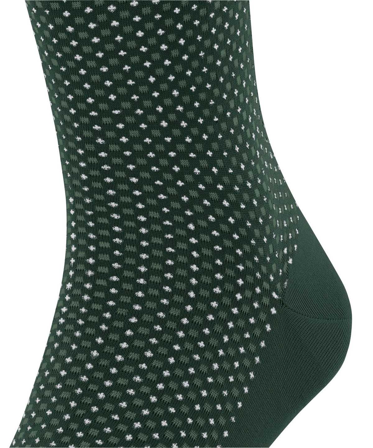 Men Falke Uptown Tie Knee-high Socks Socks Green | CQRNFP201