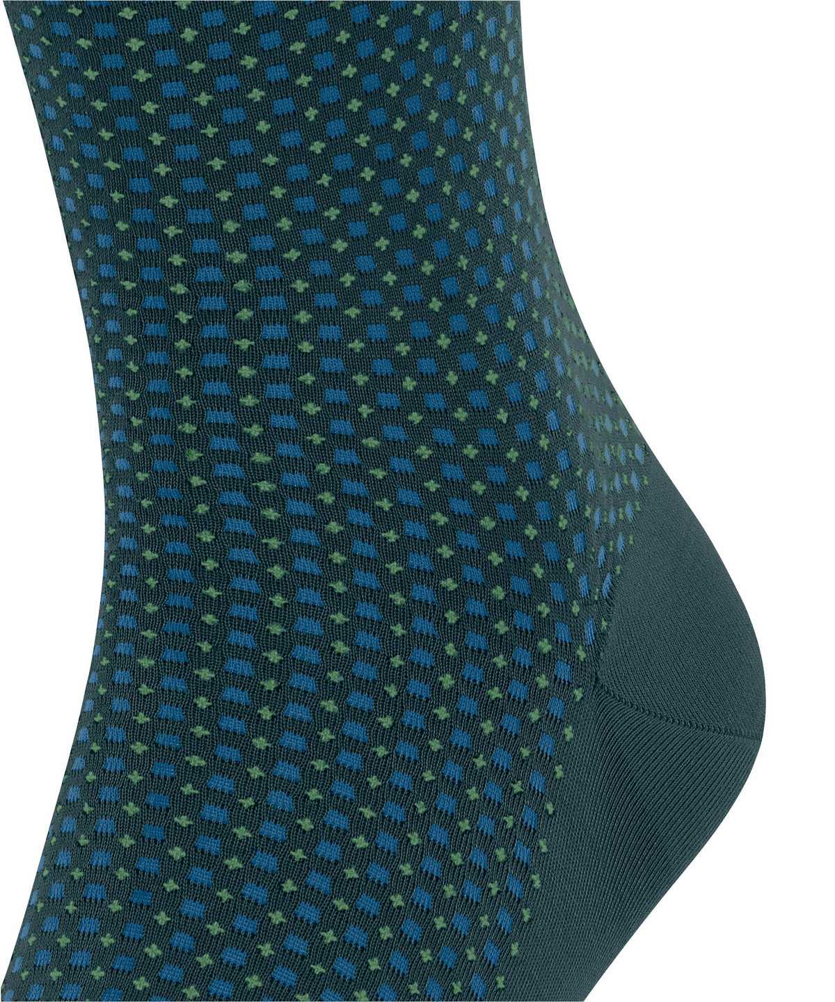 Men Falke Uptown Tie Socks Socks Green | UTQDZX249