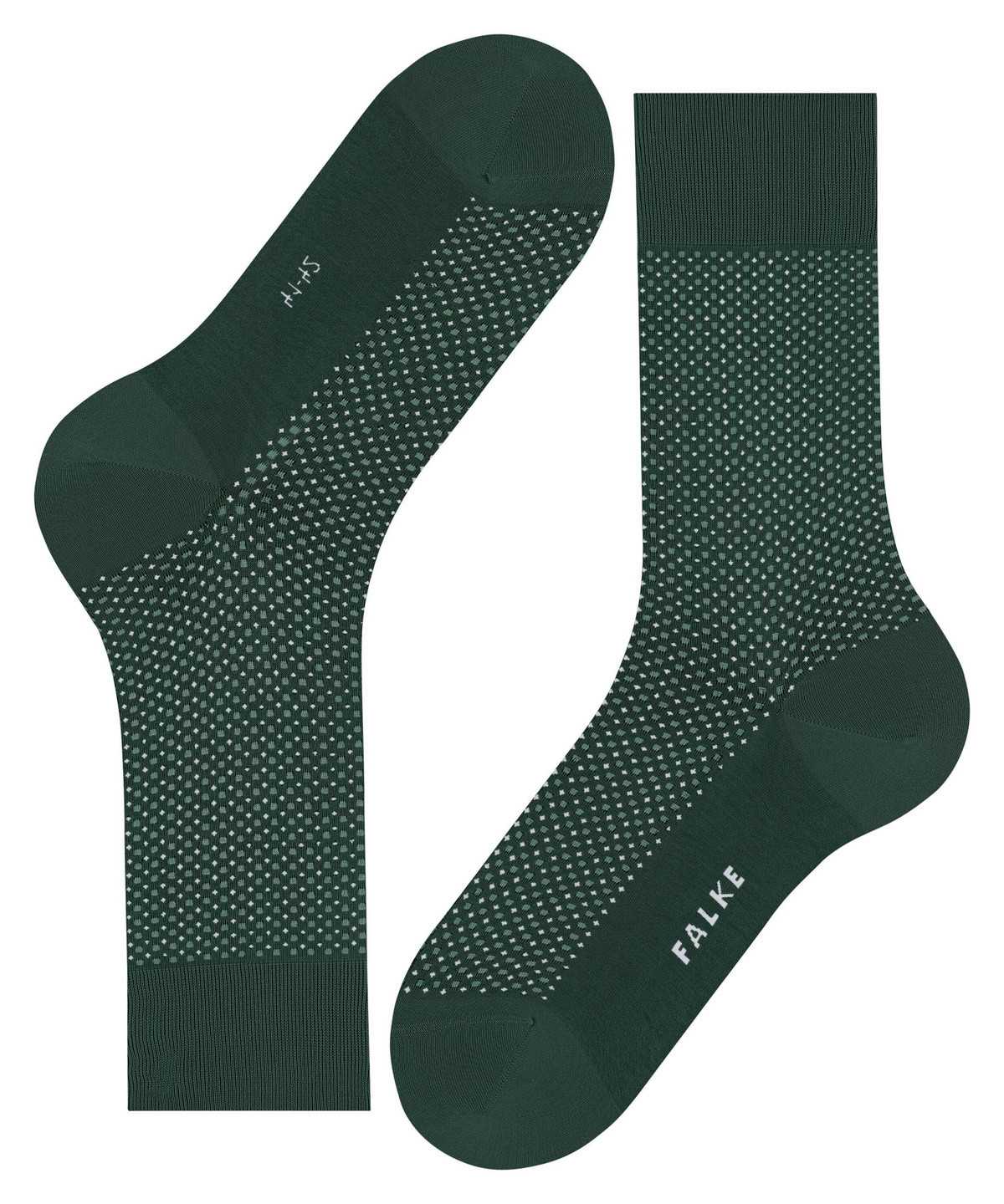 Men Falke Uptown Tie Socks Socks Green | AOIRUC089