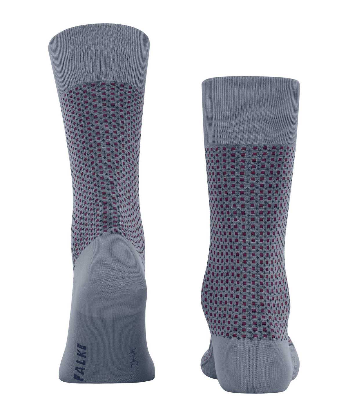 Men Falke Uptown Tie Socks Socks Grey | MSDZAQ324