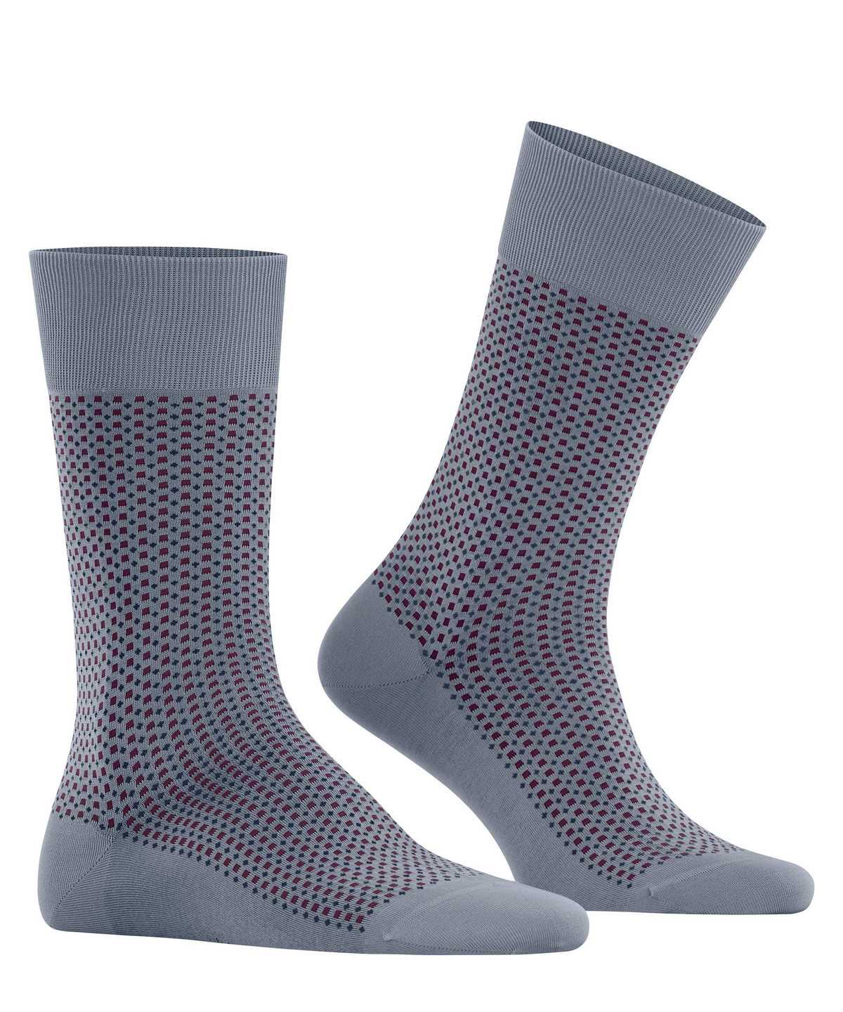 Men Falke Uptown Tie Socks Socks Grey | MSDZAQ324