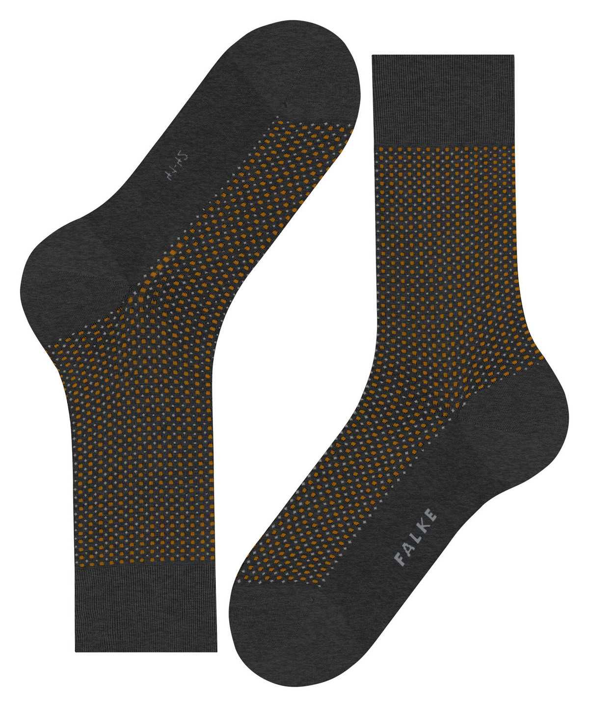 Men Falke Uptown Tie Socks Socks Grey | PNHOWL543