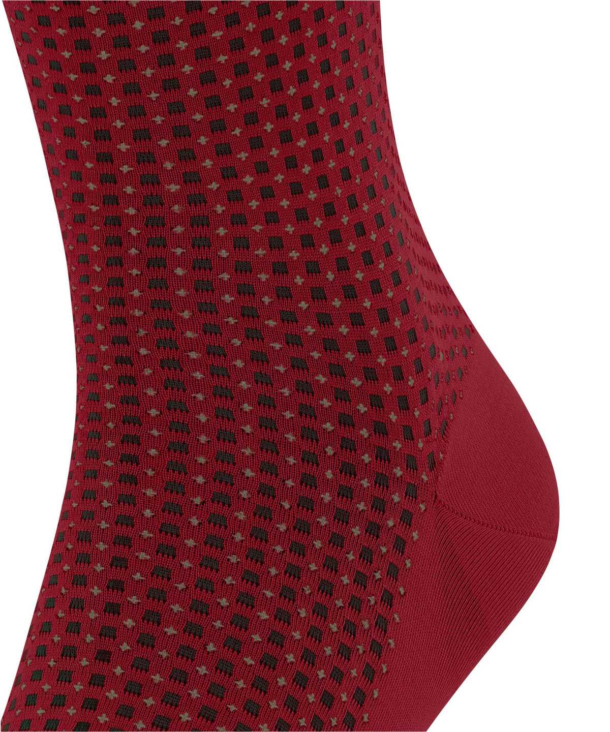 Men Falke Uptown Tie Socks Socks Red | FWTDRV148