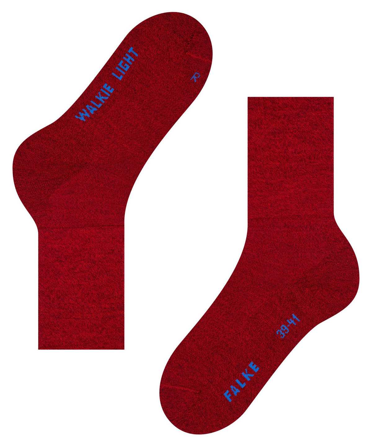 Men Falke Walkie Light Boot socks Socks Red | CNEMIH263