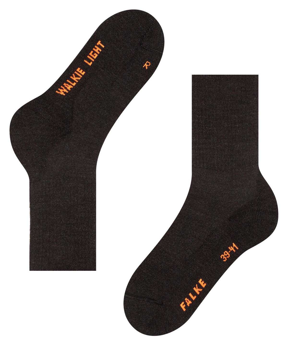 Men Falke Walkie Light Boot socks Socks Grey | HKUQOJ248