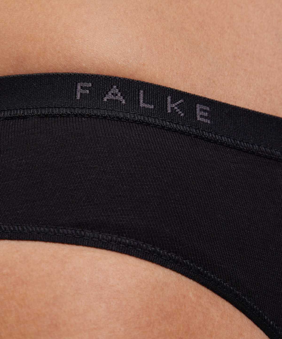 Women Falke 2-Pack Slip Daily Comfort Panties & Slips Black | BEUMSZ193