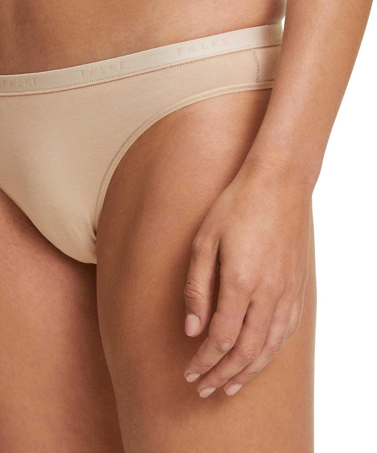 Women Falke 2-Pack Thong Daily Comfort Panties & Slips Brown | XHZYVM896