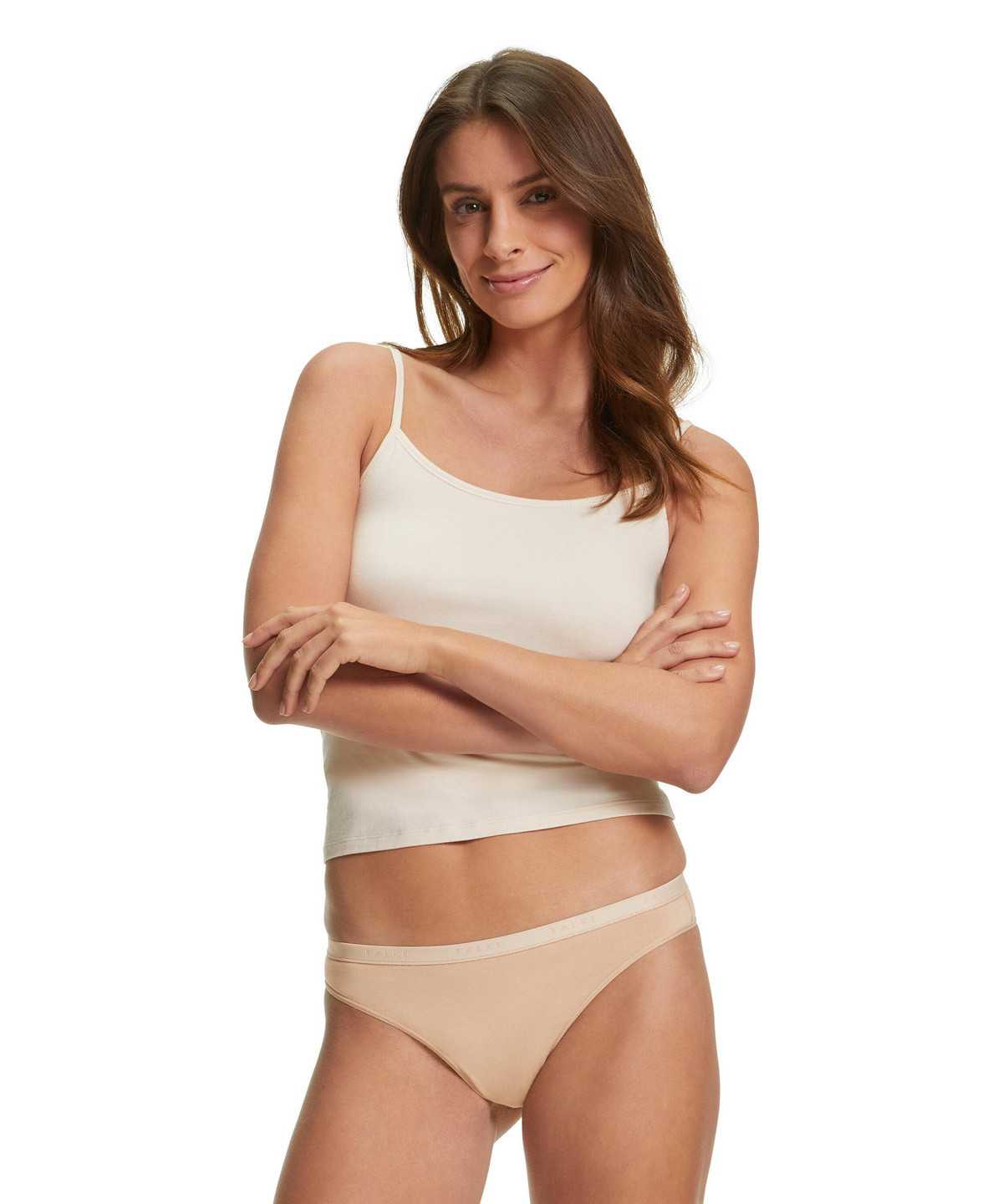 Women Falke 2-Pack Thong Daily Comfort Panties & Slips Brown | XHZYVM896