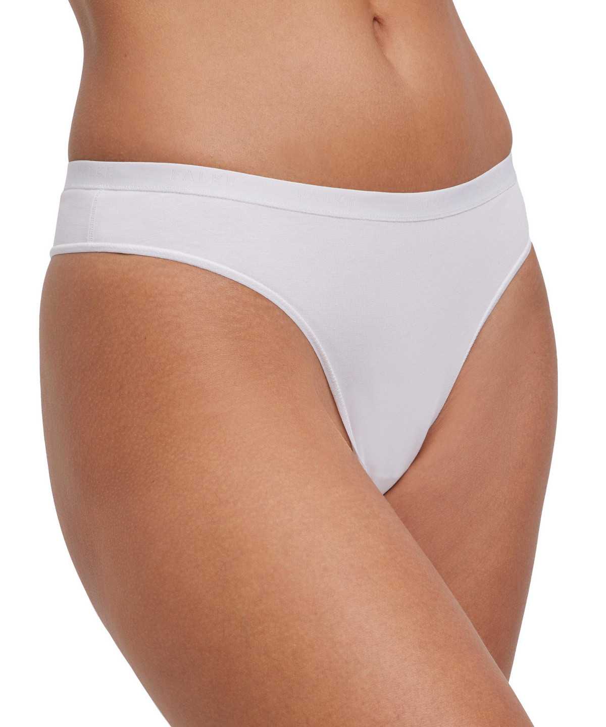 Women Falke 2-Pack Thong Daily Comfort Panties & Slips White | ODUKLX534