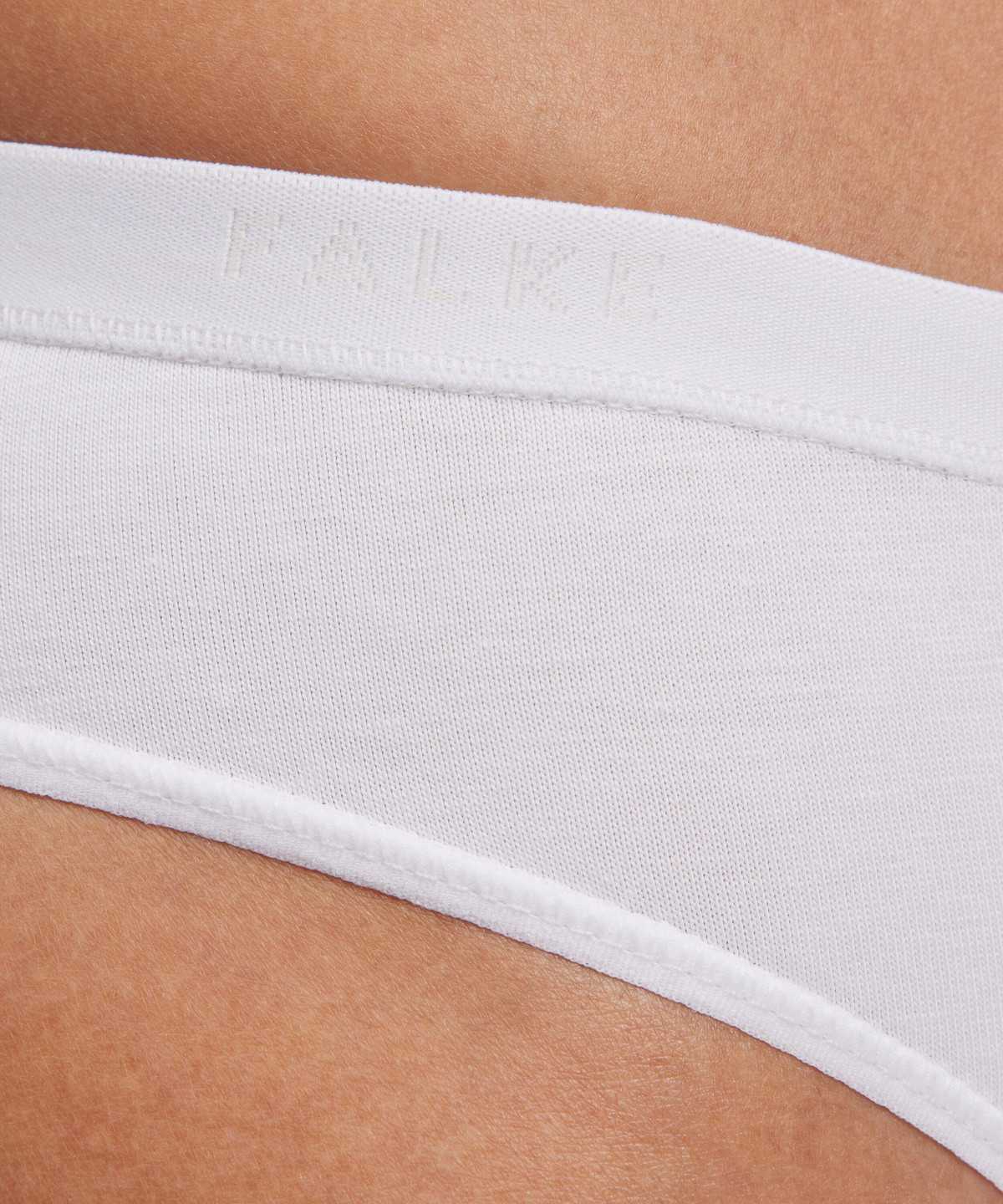 Women Falke 2-Pack Thong Daily Comfort Panties & Slips White | ODUKLX534