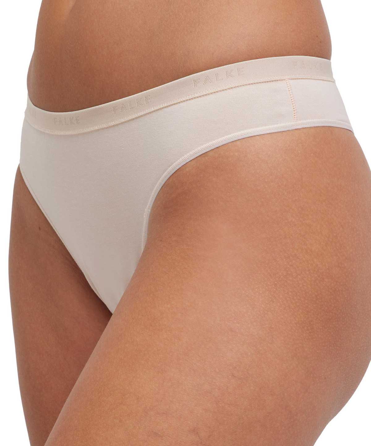 Women Falke 2-Pack Thong Daily Comfort Panties & Slips Beige | DLCEVK856