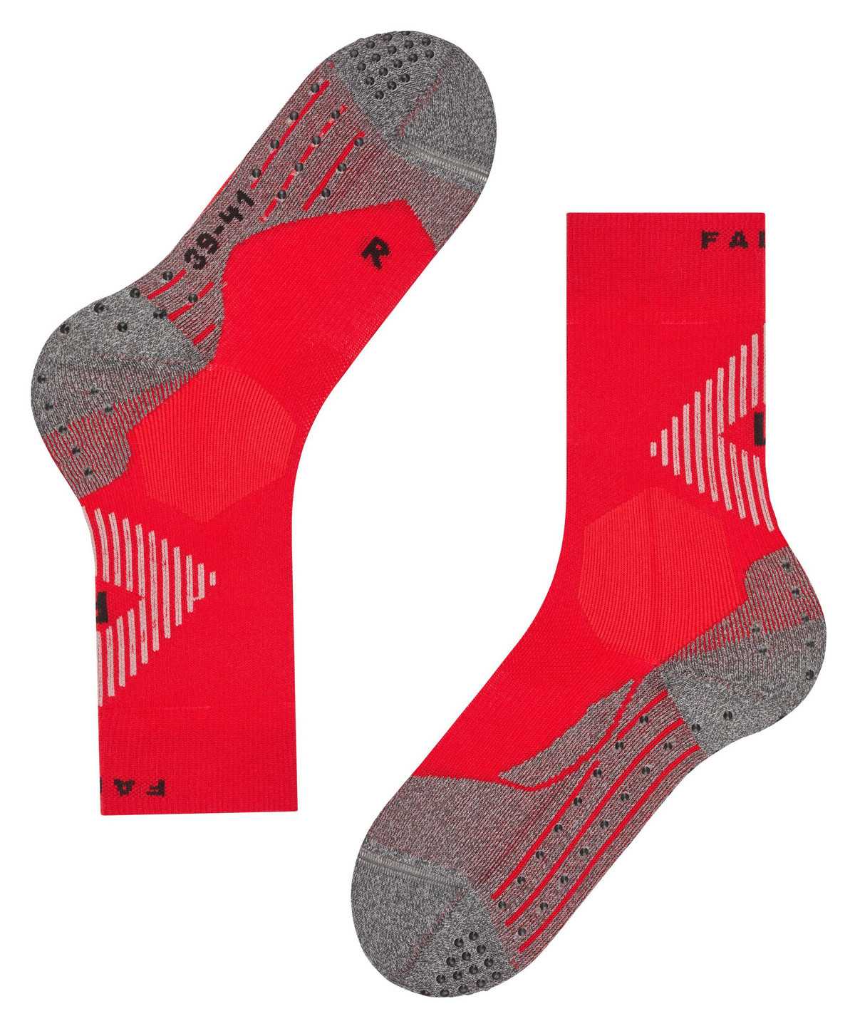 Women Falke 4GRIP Socks Sports Socks Red | CLWAPV703