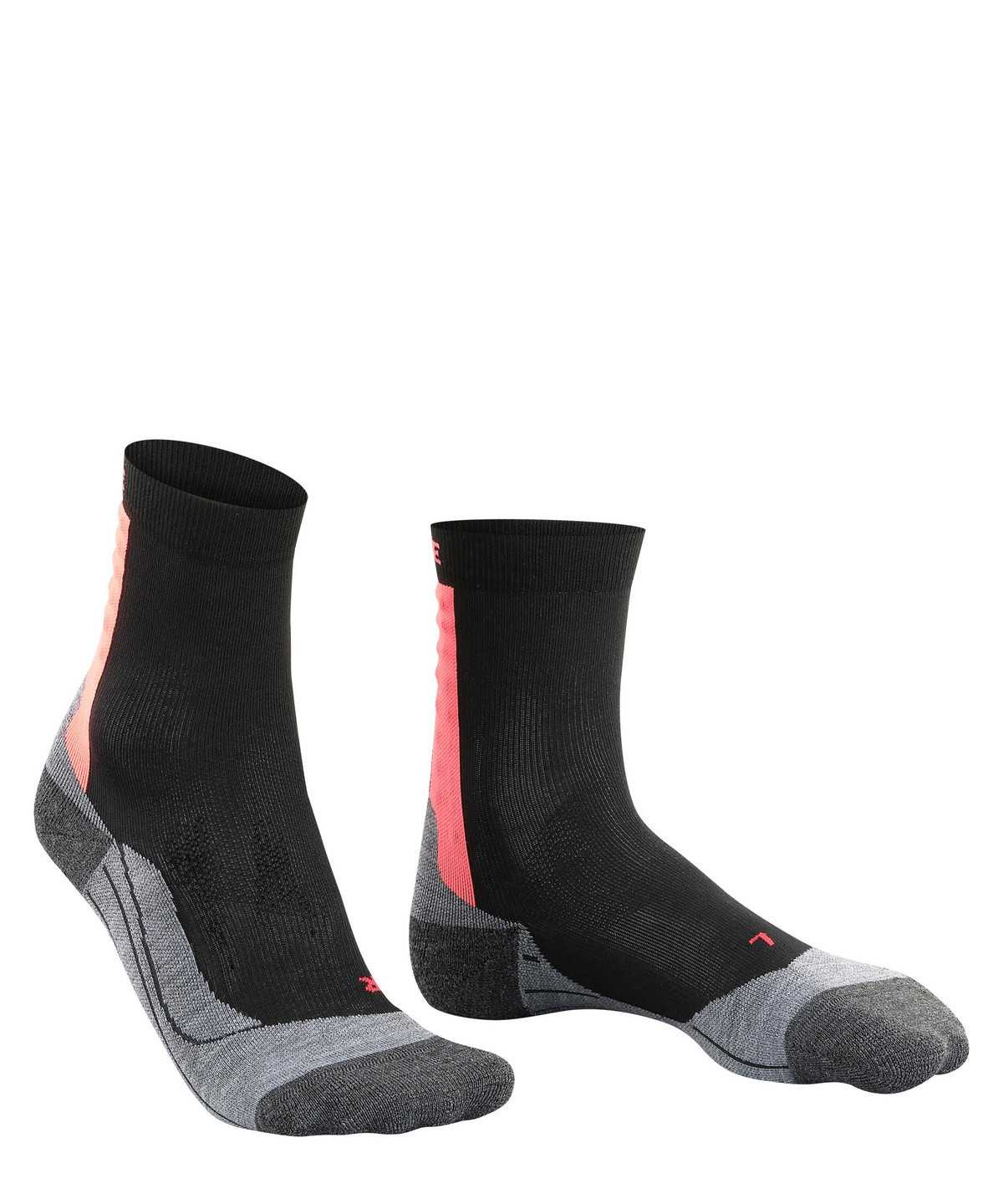 Women Falke Achilles Socks Health Sports Socks Black | ERNVAH231