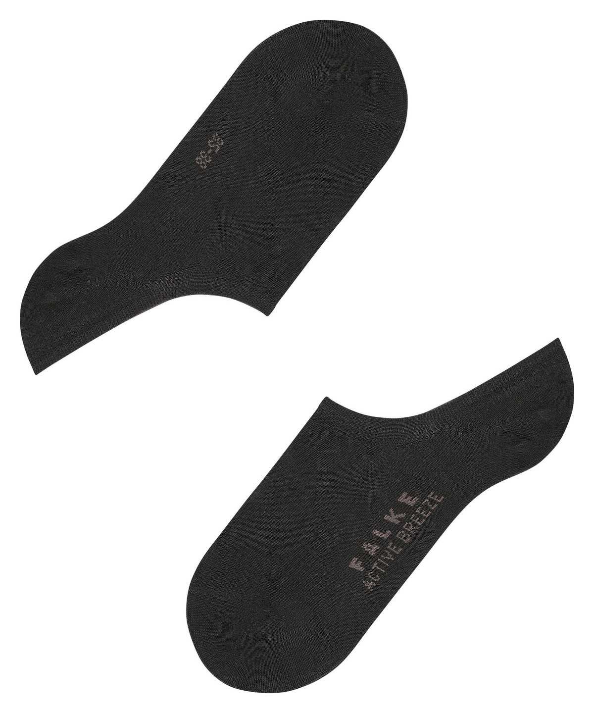 Women Falke Active Breeze Invisibles No Show Socks Black | XTVLAS018