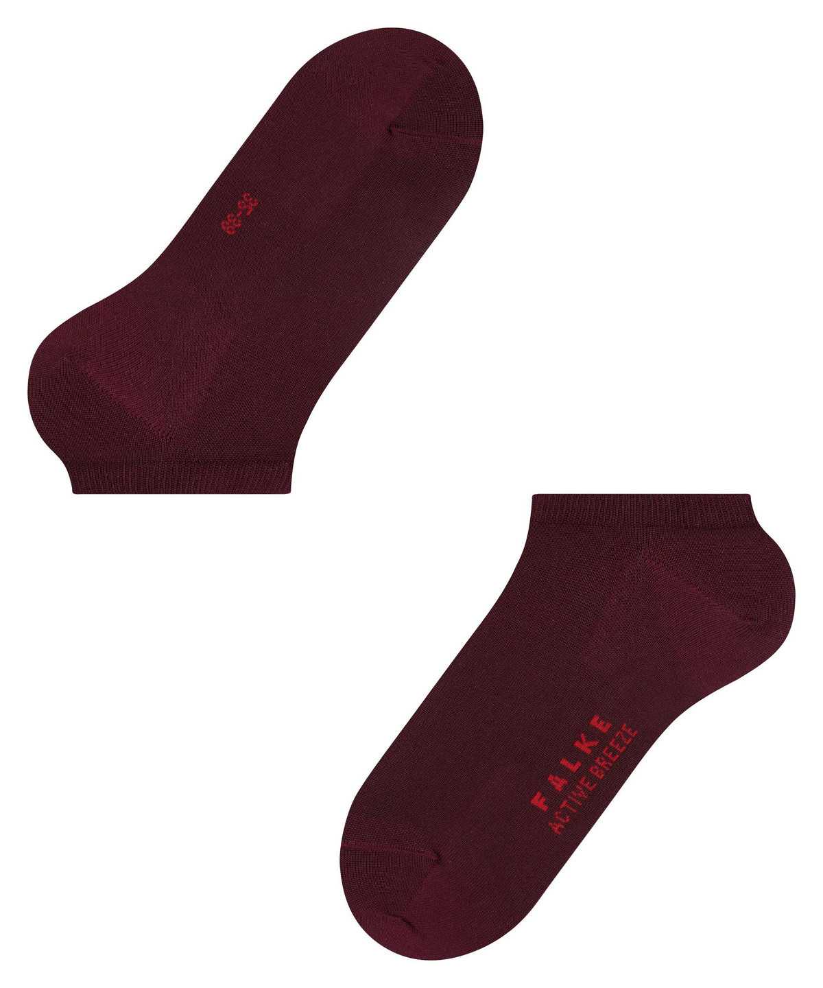 Women Falke Active Breeze Sneaker socks Socks Red | XIQVHD964