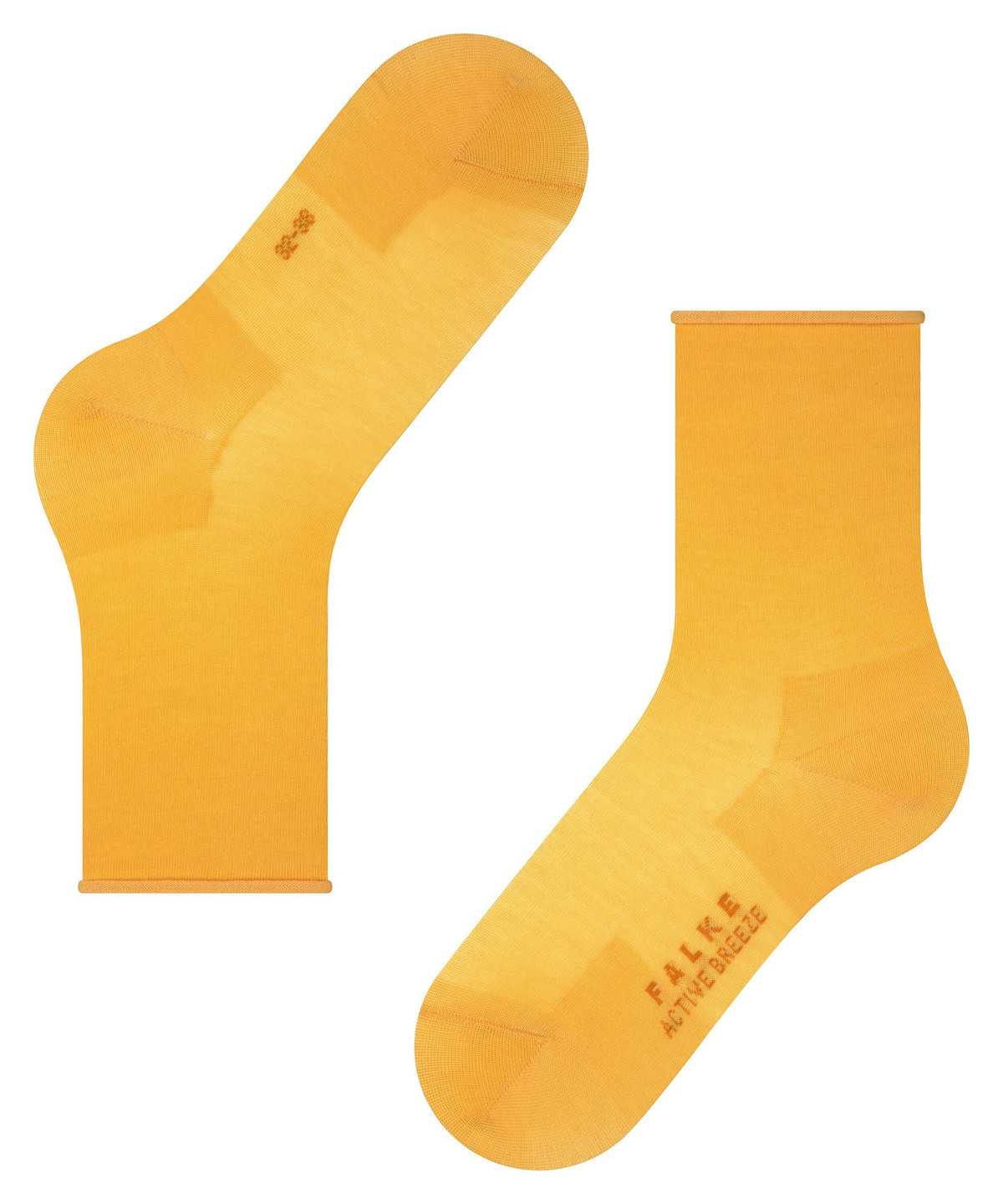 Women Falke Active Breeze Socks Socks Yellow | BLKAOV623