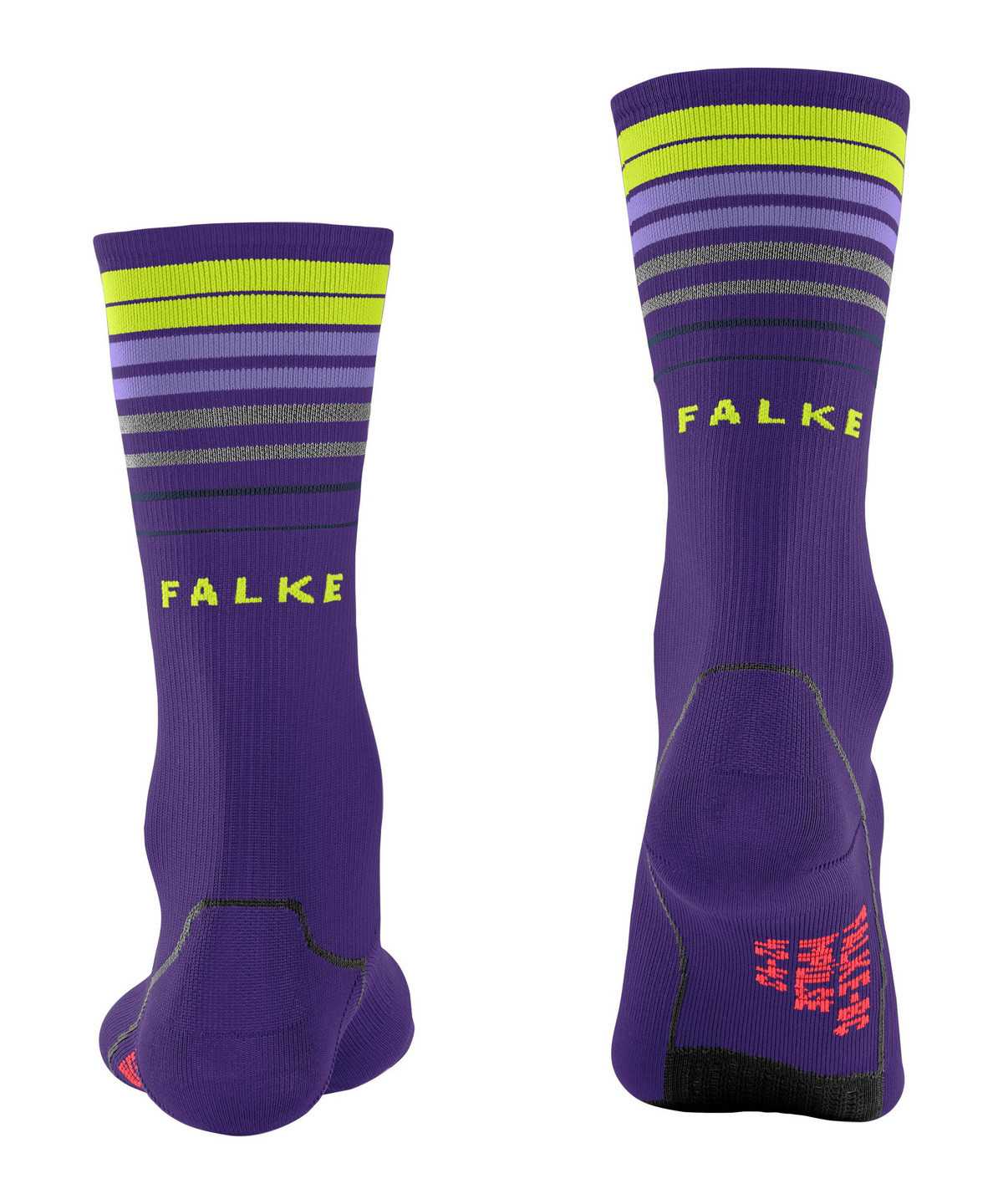 Women Falke BC Impulse Biking Socks Sports Socks Purple | IYBUEL354