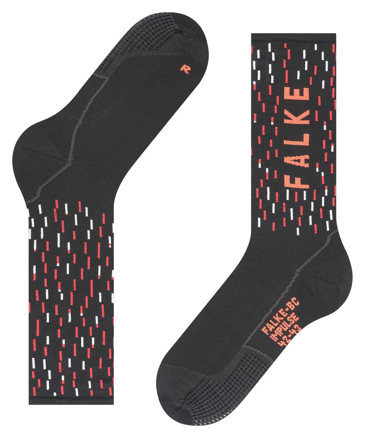 Women Falke BC Impulse Biking Socks Sports Socks Black | HNFXWY068