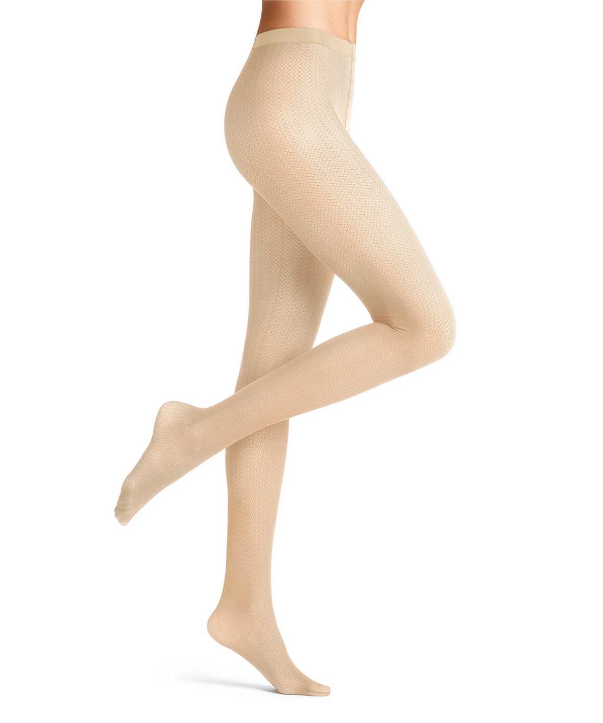 Women Falke Ballet Tulle 40 DEN Tights Tights White | LTHICN408