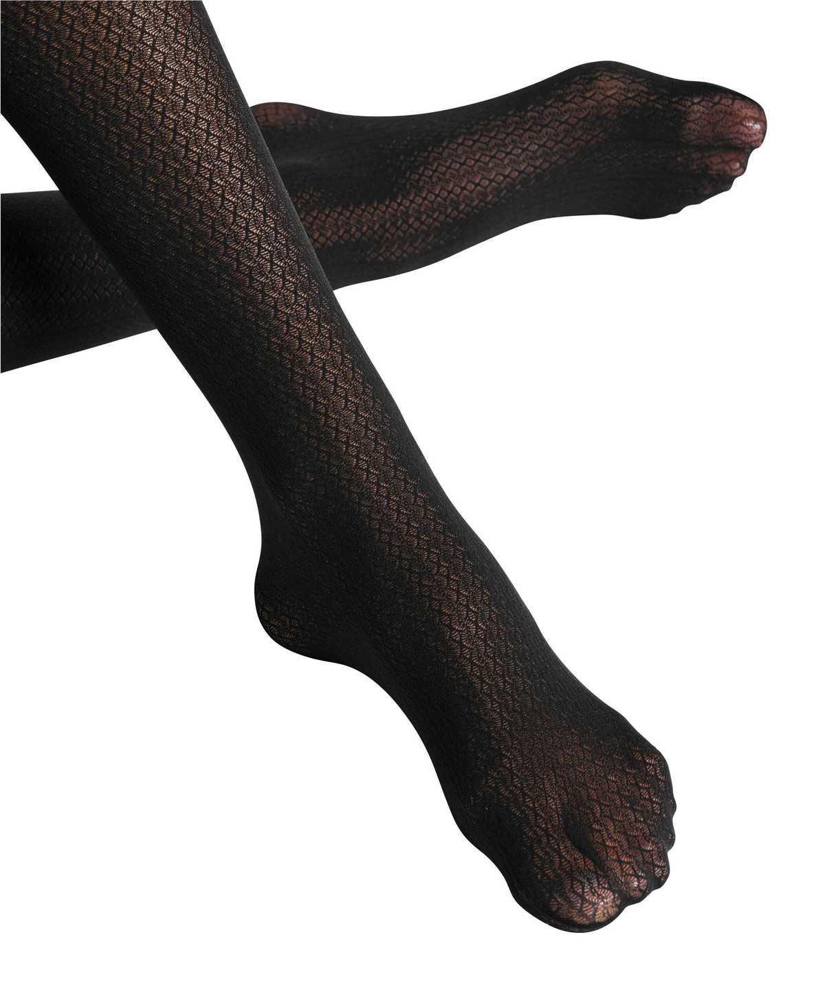 Women Falke Ballet Tulle 40 DEN Tights Tights Black | CKRWXV856