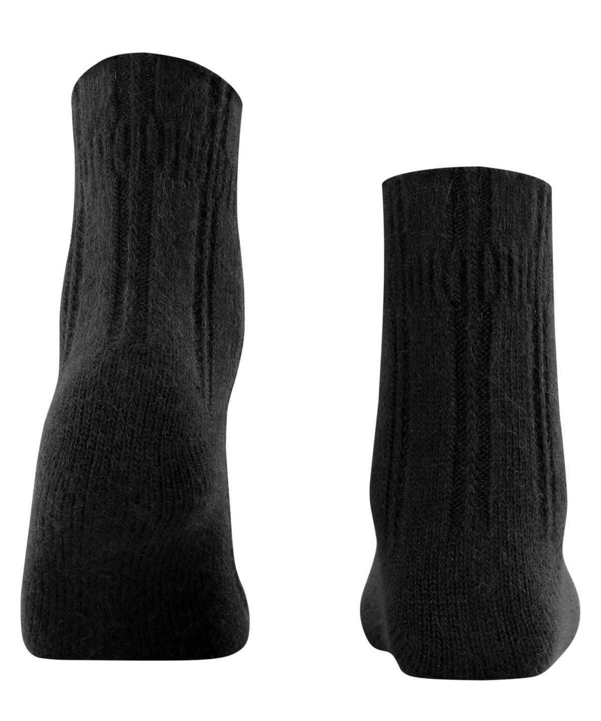 Women Falke Bedsock House socks Socks Black | SWUQIP512